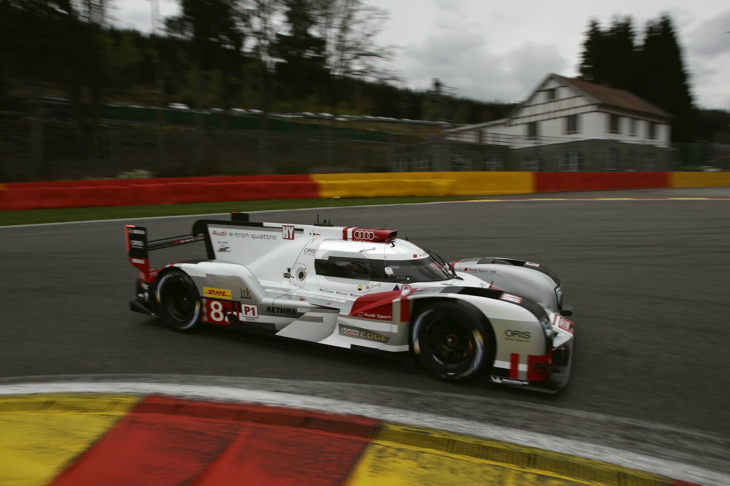 WEC Spa 2015 - Audi R18 e-tron quattro #8 (Audi Sport Team Joest), Lucas di Grassi, Loïc Duval, Oliver Jarvis