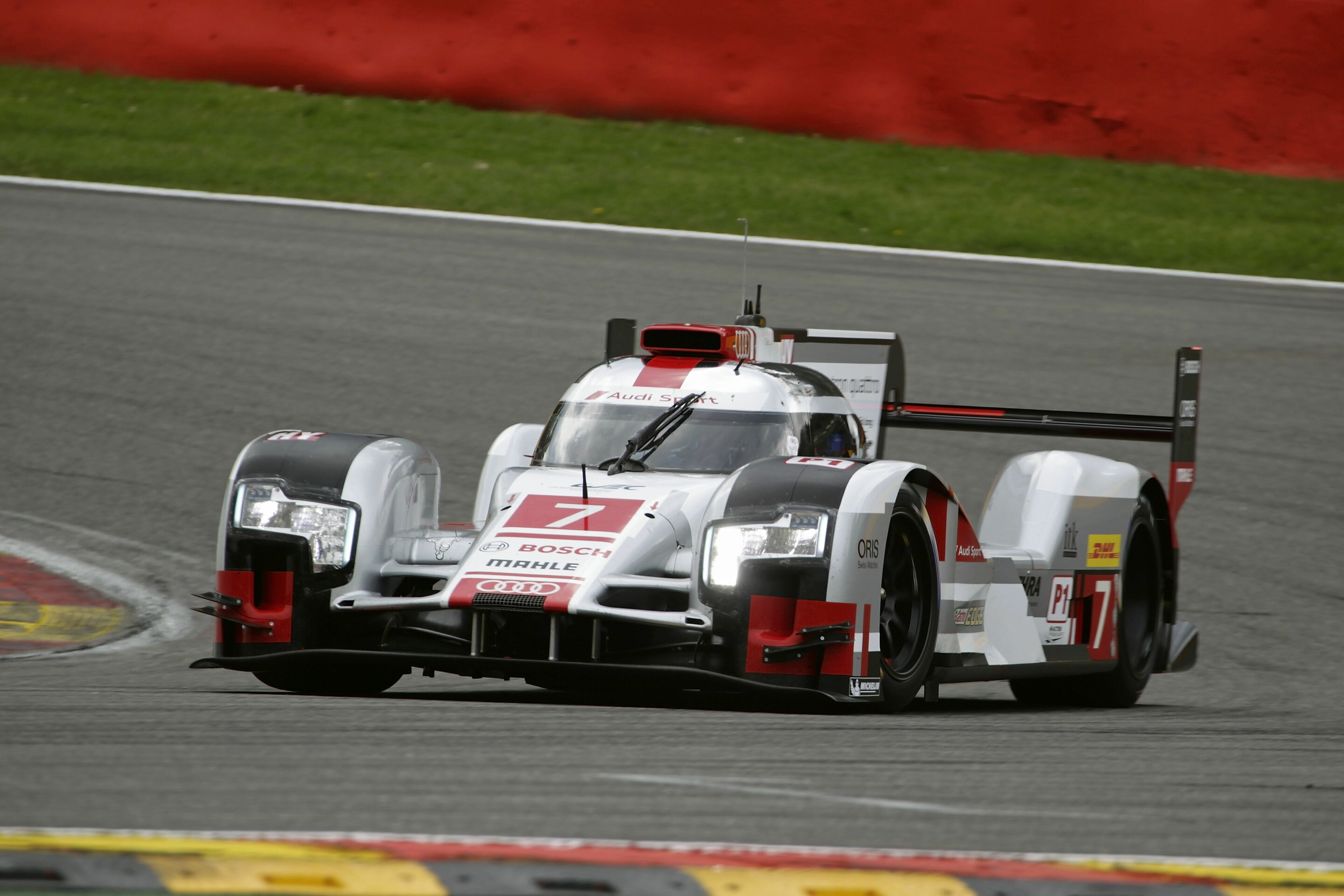 WEC Spa 2015 - Audi R18 e-tron quattro #7 (Audi Sport Team Joest), Marcel Fässler, André Lotterer, Benoît Tréluyer