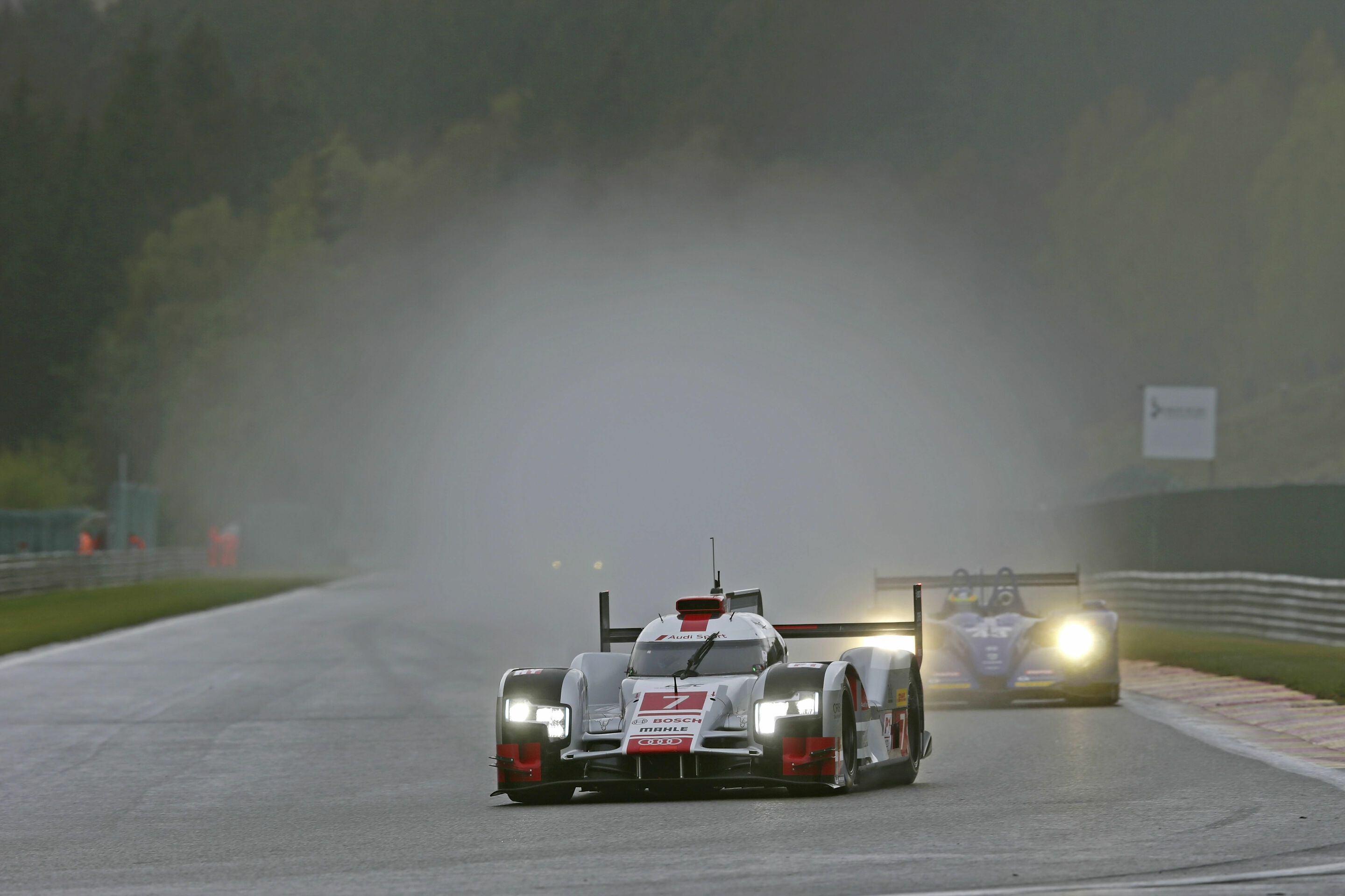 WEC Spa 2015 - Audi R18 e-tron quattro #7 (Audi Sport Team Joest), Marcel Fässler, André Lotterer, Benoît Tréluyer