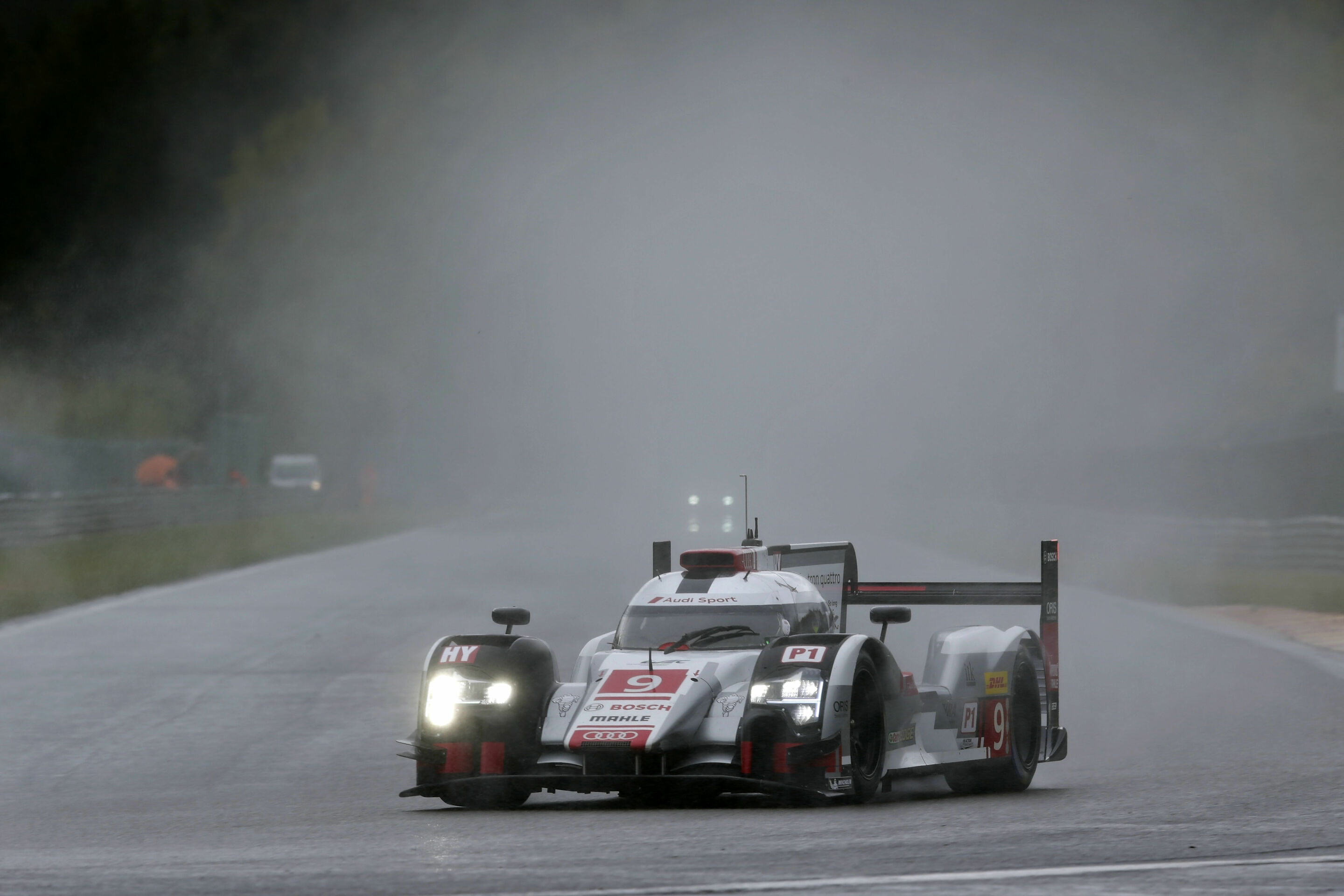 WEC Spa 2015 - Audi R18 e-tron quattro #9 (Audi Sport Team Joest), Filipe Albuquerque, Marco Bonanomi, René Rast