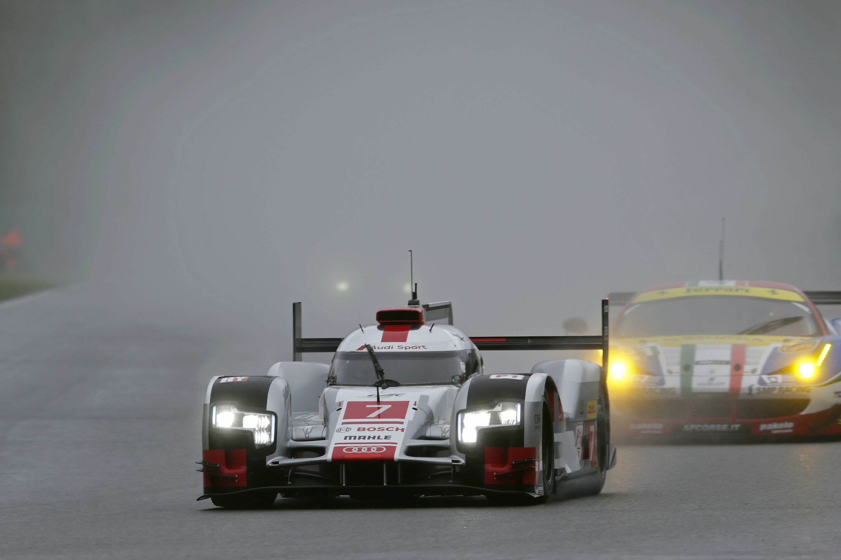 WEC Spa 2015 - Audi R18 e-tron quattro #7 (Audi Sport Team Joest), Marcel Fässler, André Lotterer, Benoît Tréluyer