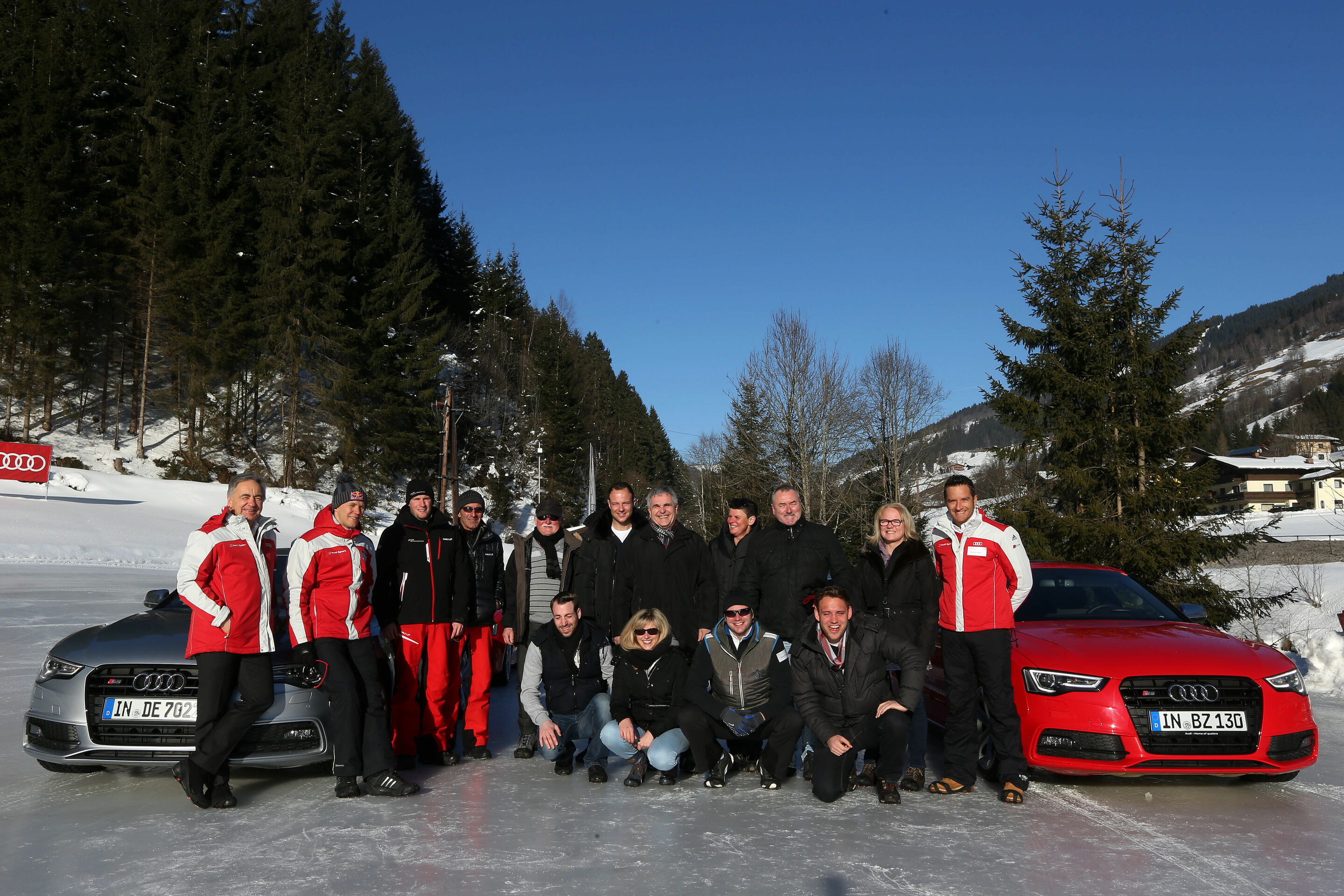 DTM 2015 Diverse - Audi driving experience, Timo Scheider, Mattias Ekström
