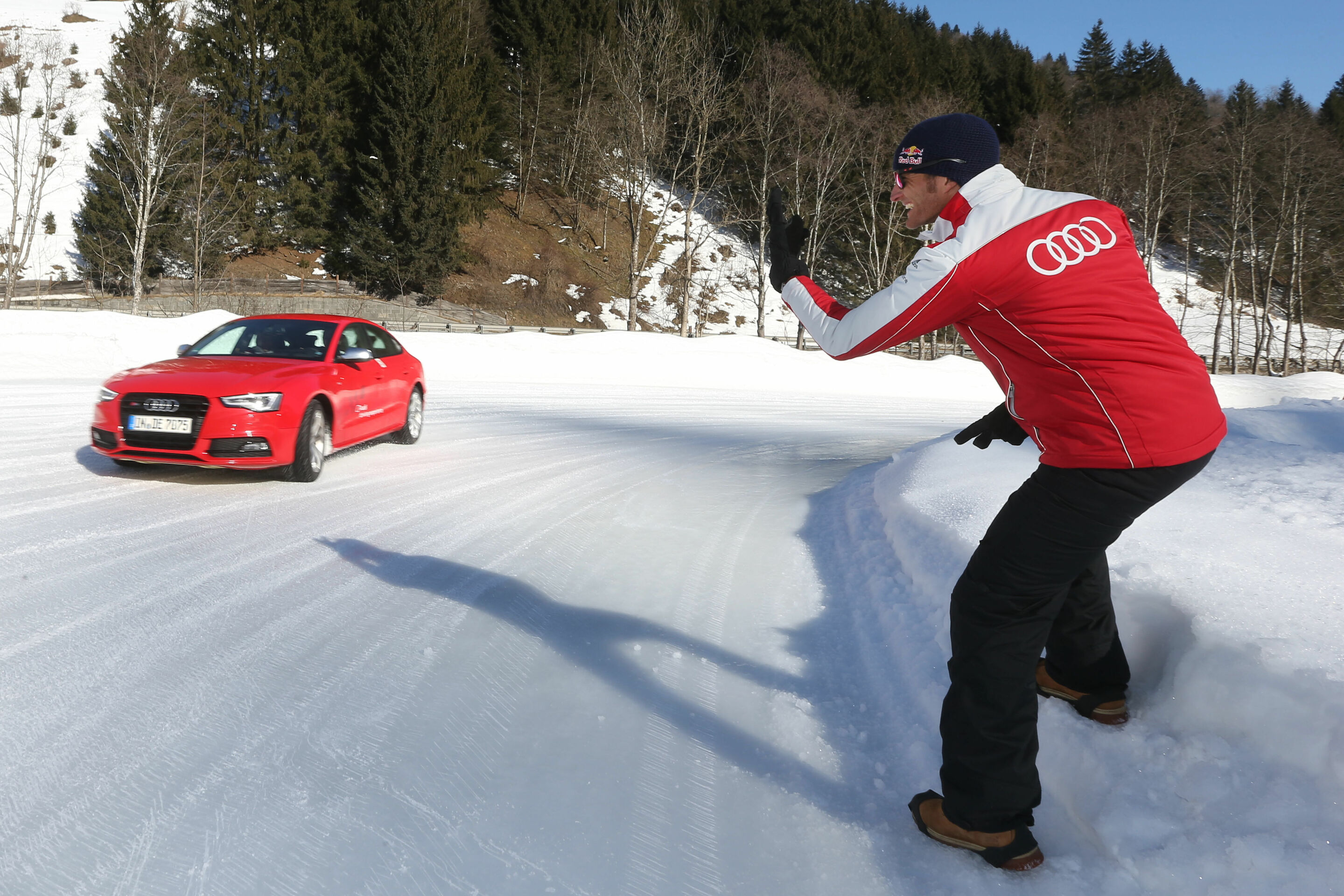 DTM 2015 Various - Audi driving experience, Timo Scheider, Mattias Ekström