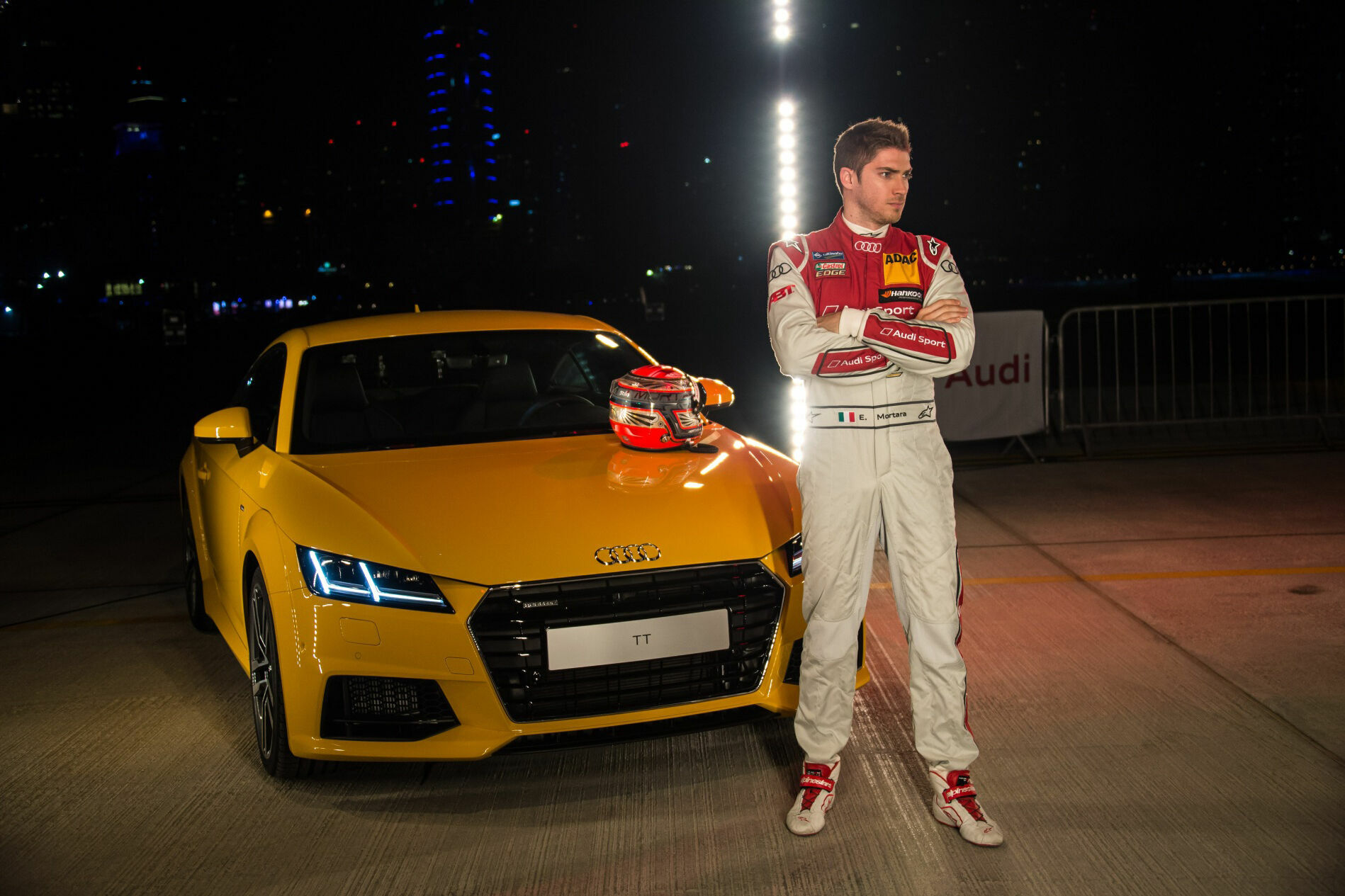 DTM 2015 Diverse - Edoardo Mortara, Audi TT Coupé, Dubai