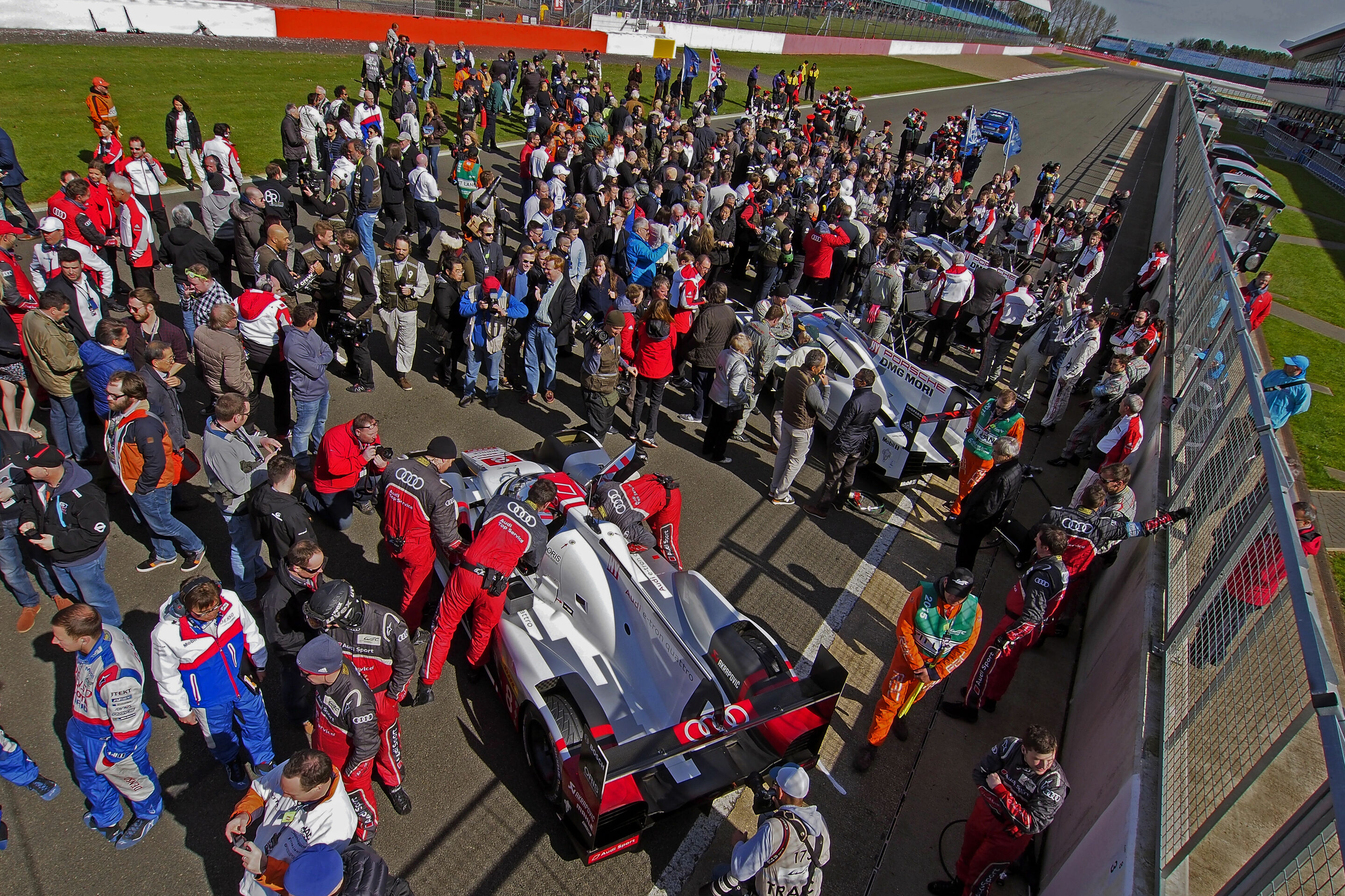 WEC Silverstone 2015 - Audi R18 e-tron quattro #8 (Audi Sport Team Joest), Lucas di Grassi, Loïc Duval, Oliver Jarvis