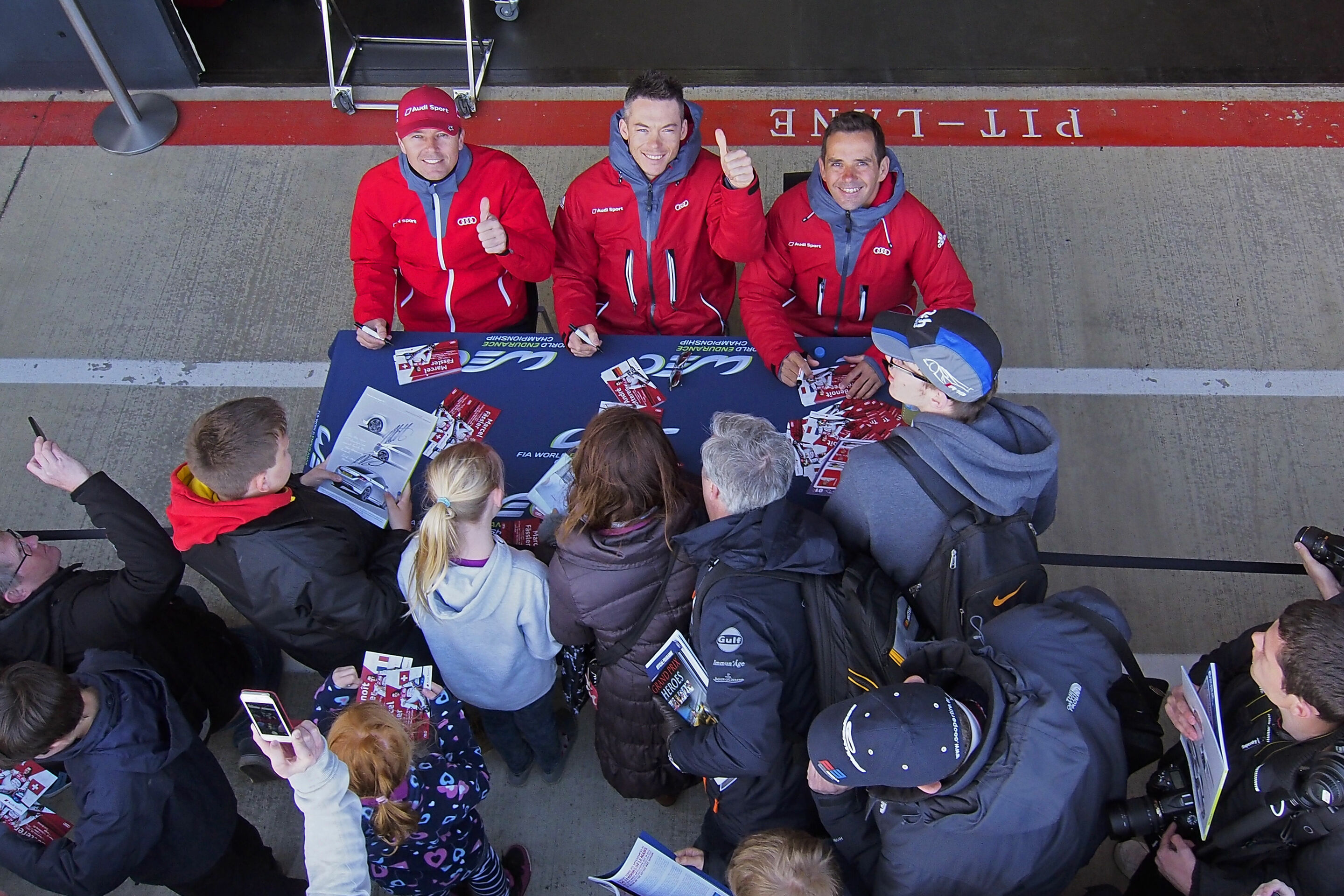 WEC Silverstone 2015 - Marcel Fässler, André Lotterer, Benoît Tréluyer