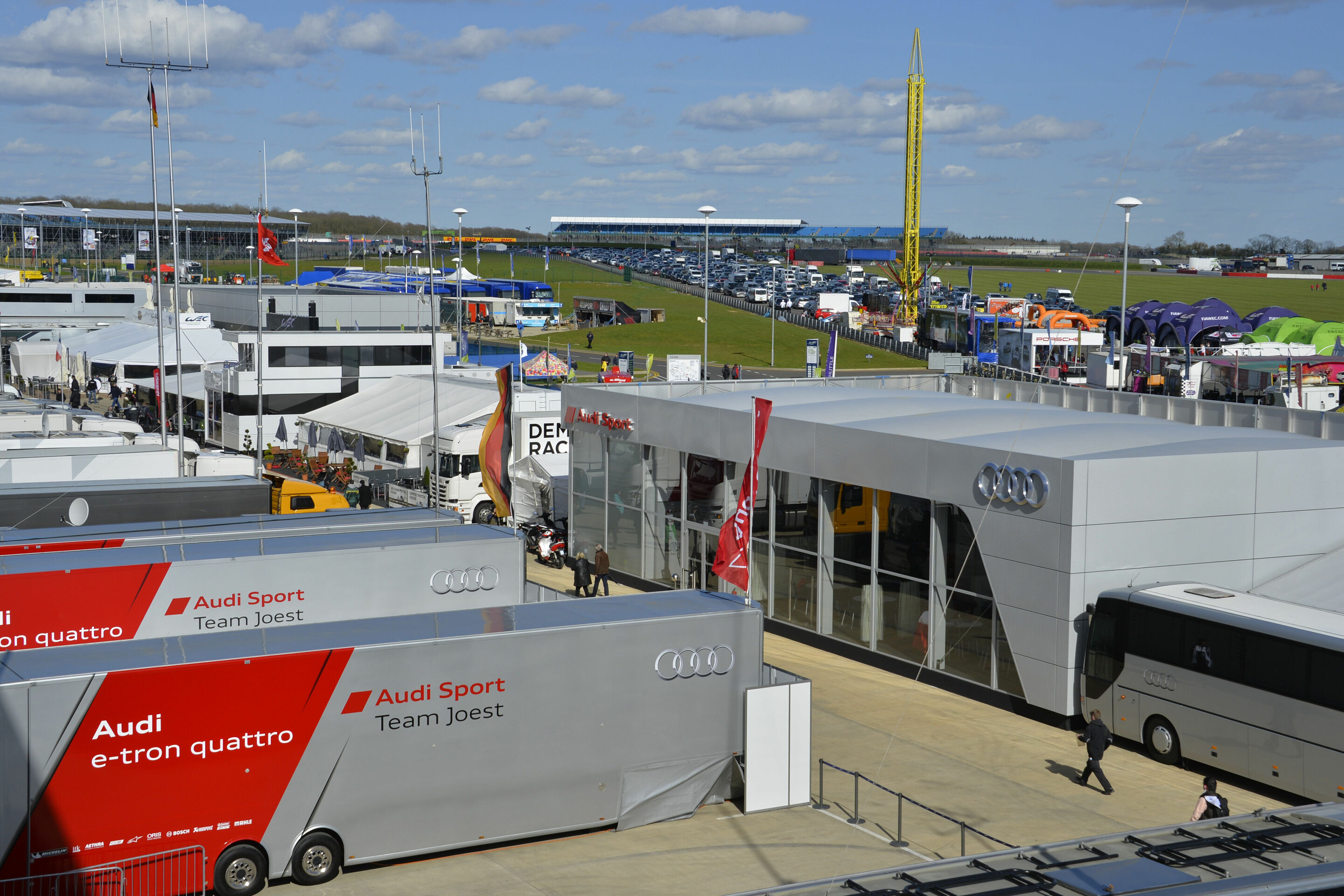 WEC Silverstone 2015 - Audi Sport at Silverstone