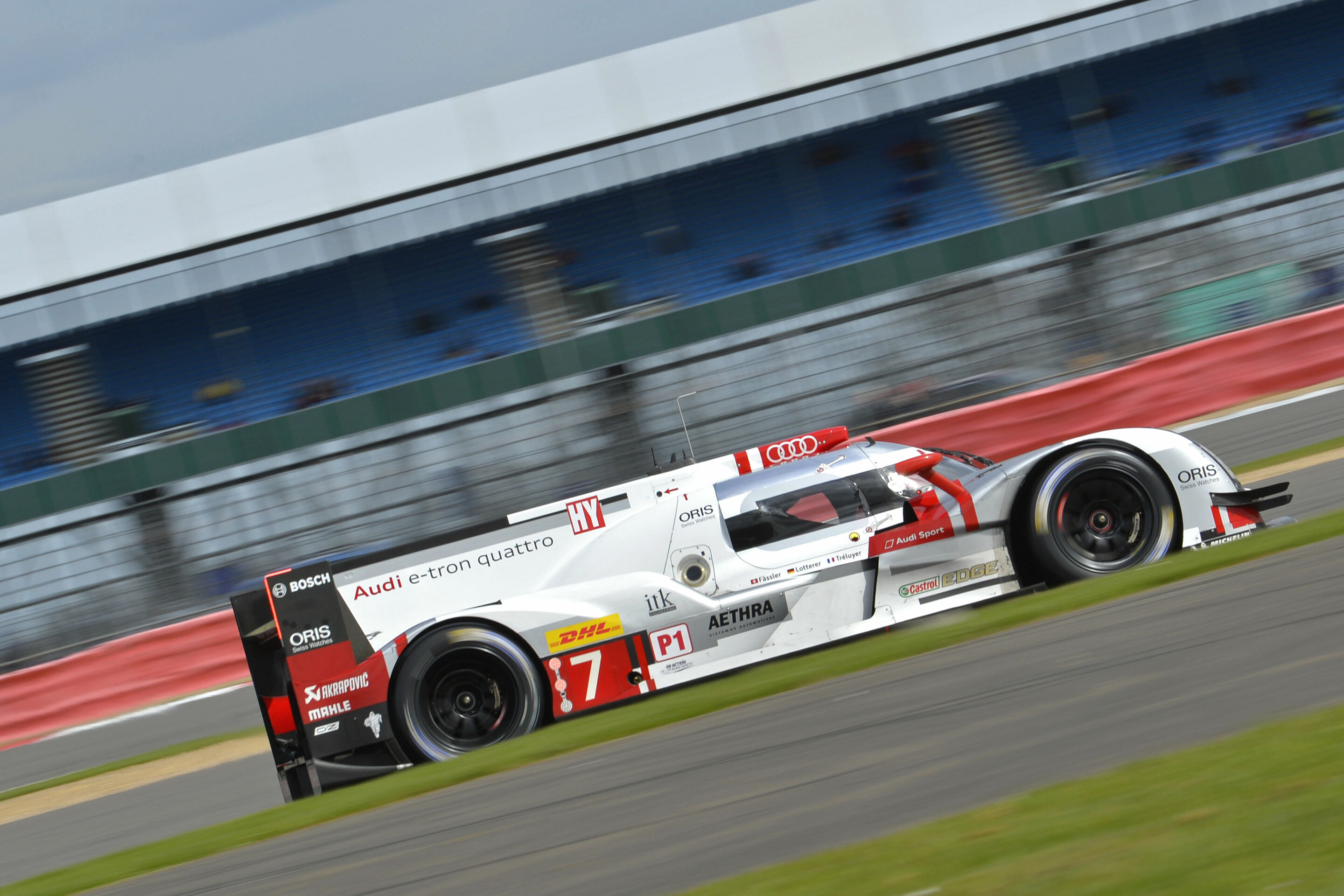 WEC Silverstone 2015 - Audi R18 e-tron quattro #7 (Audi Sport Team Joest), Marcel Fässler, André Lotterer, Benoît Tréluyer