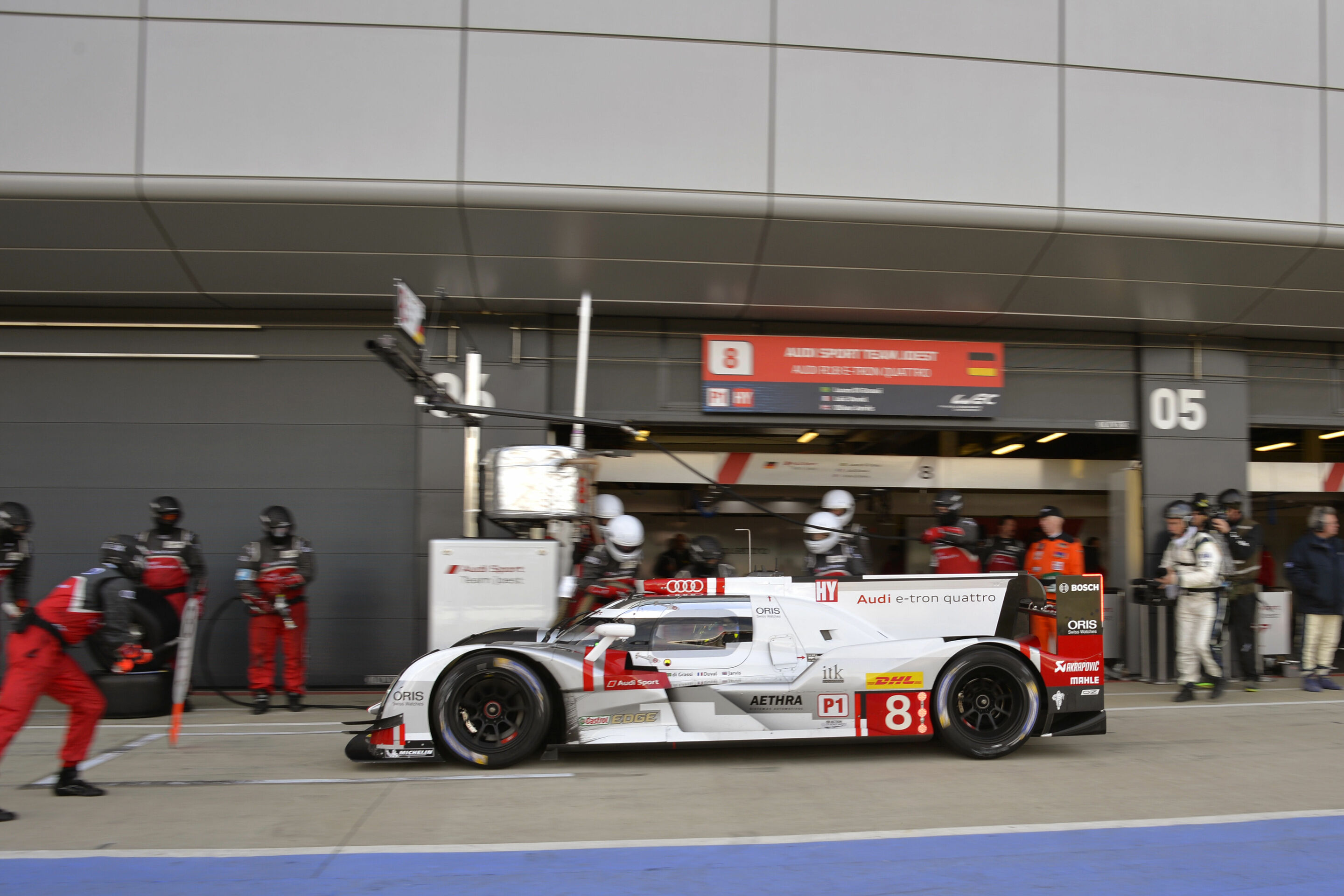 WEC Silverstone 2015 - Audi R18 e-tron quattro #8 (Audi Sport Team Joest), Lucas di Grassi, Loïc Duval, Oliver Jarvis