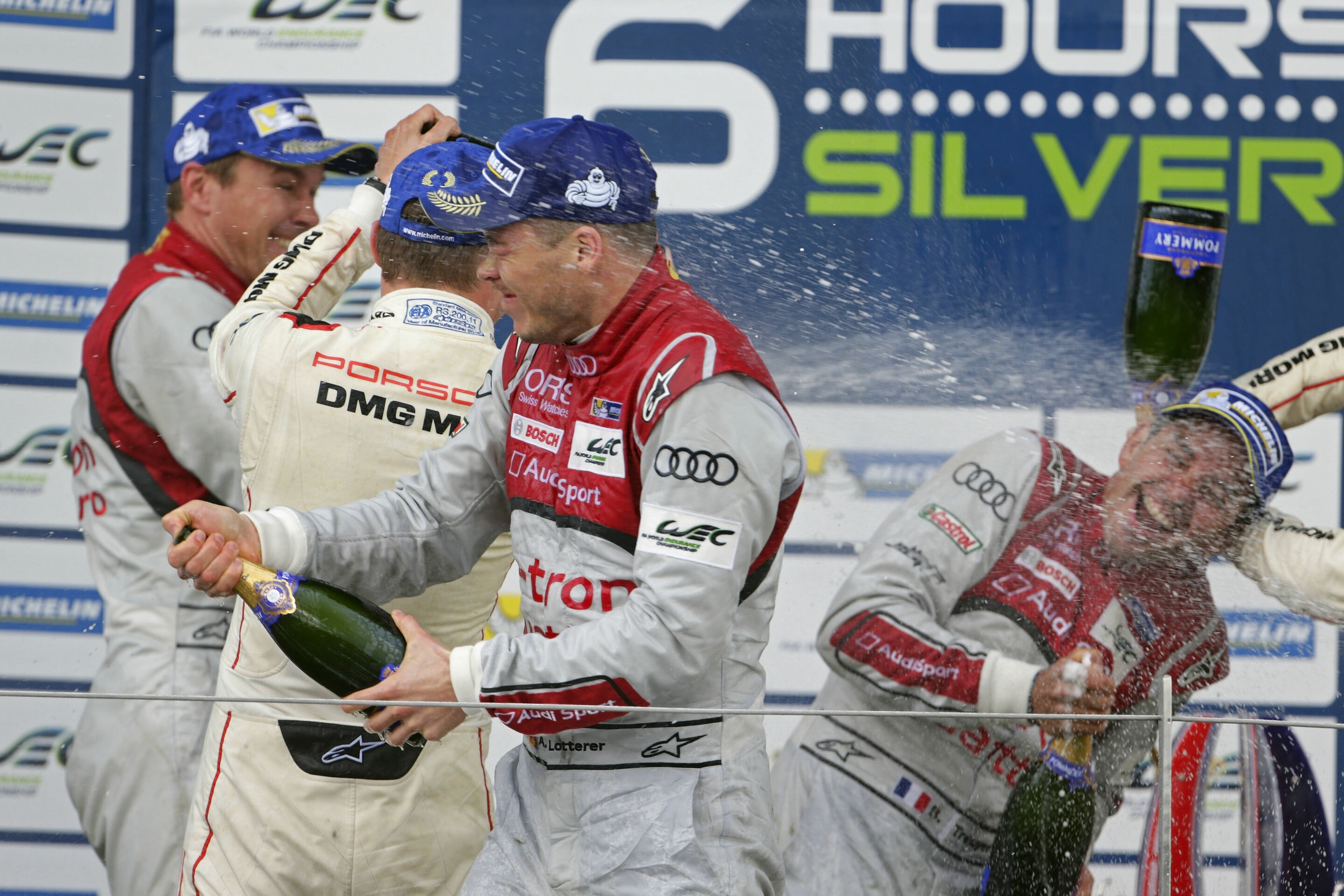 WEC Silverstone 2015 - Marcel Fässler, André Lotterer, Benoît Tréluyer