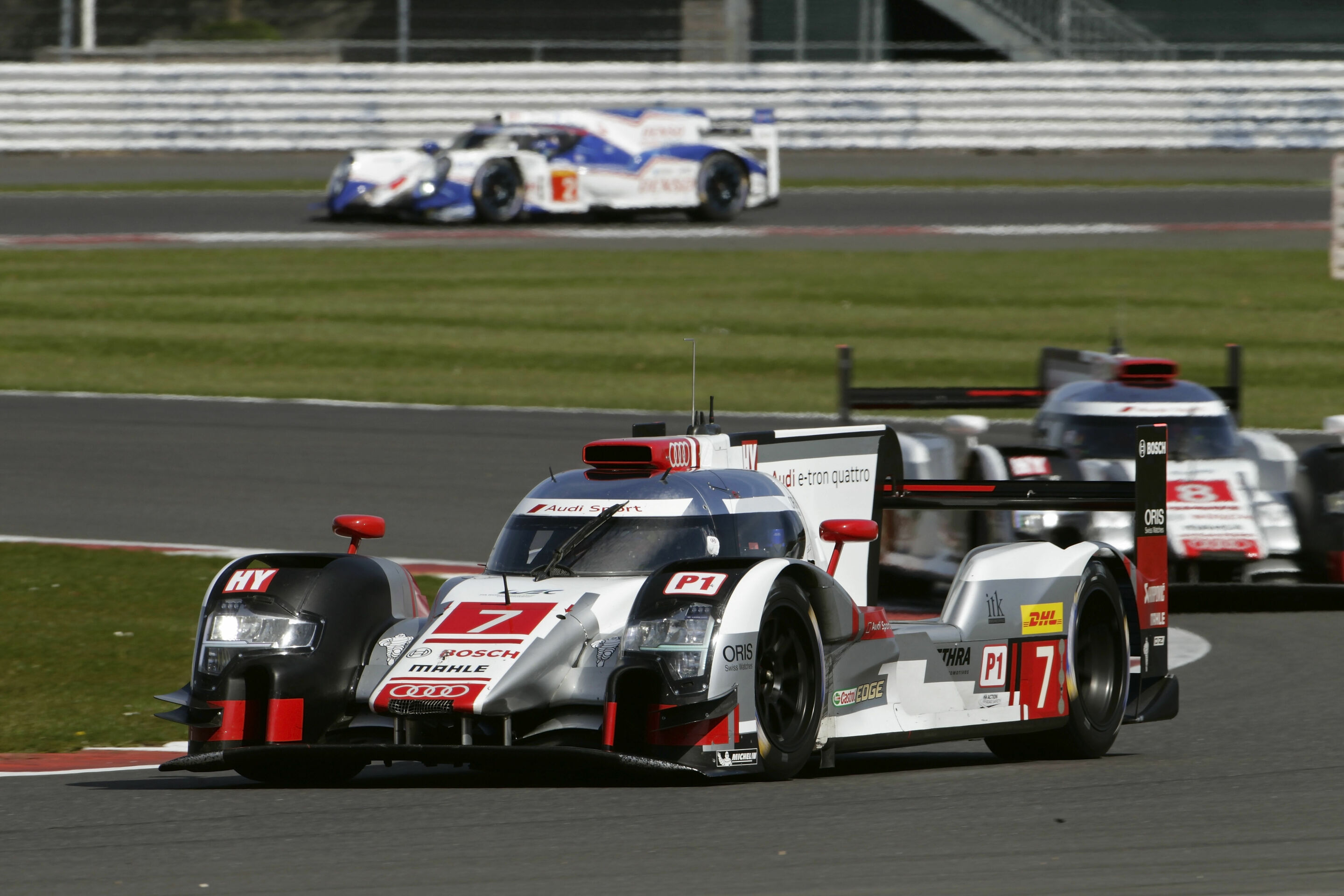 WEC Silverstone 2015 - Audi R18 e-tron quattro #7 (Audi Sport Team Joest), Marcel Fässler, André Lotterer, Benoît Tréluyer