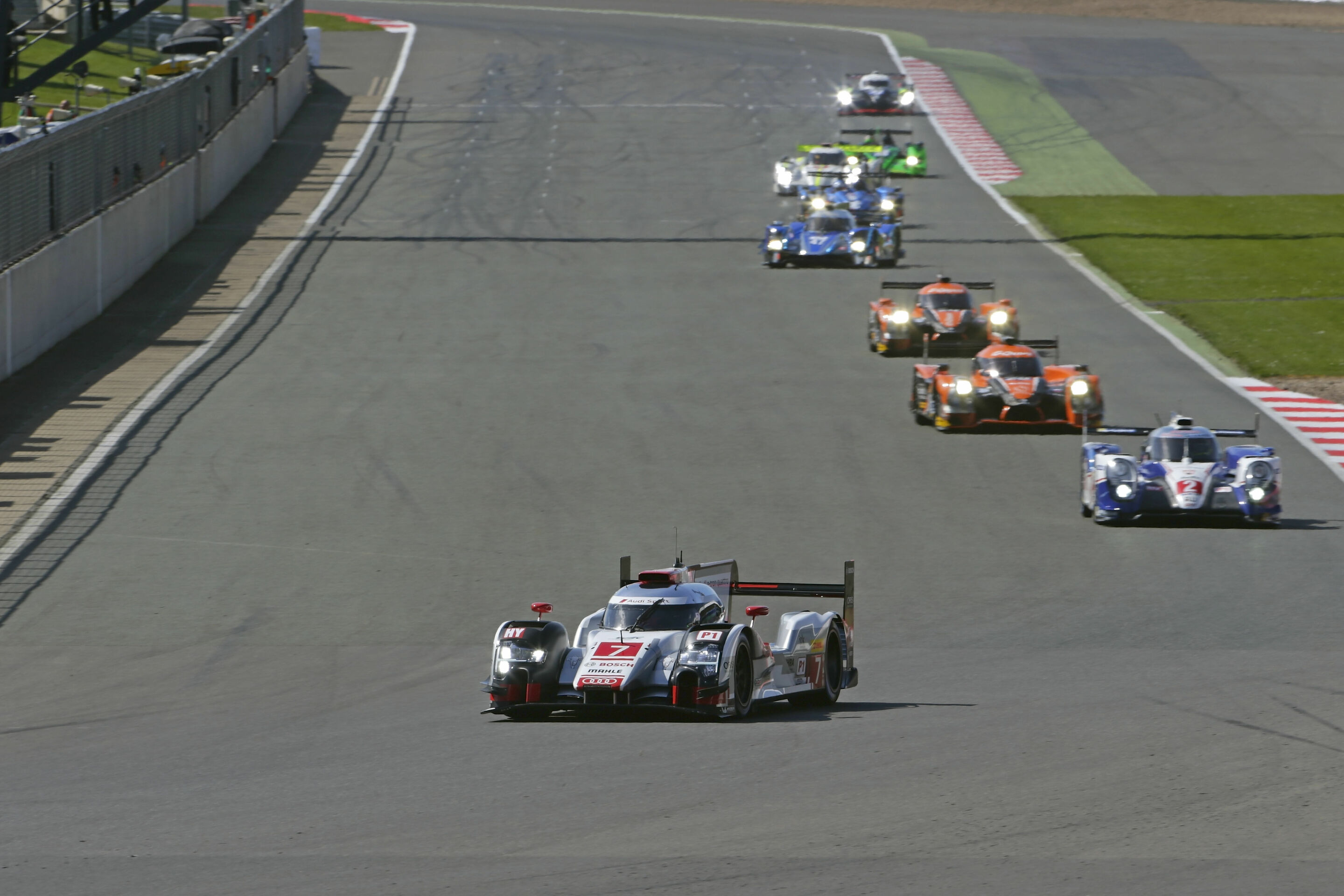 WEC Silverstone 2015 - Audi R18 e-tron quattro #7 (Audi Sport Team Joest), Marcel Fässler, André Lotterer, Benoît Tréluyer