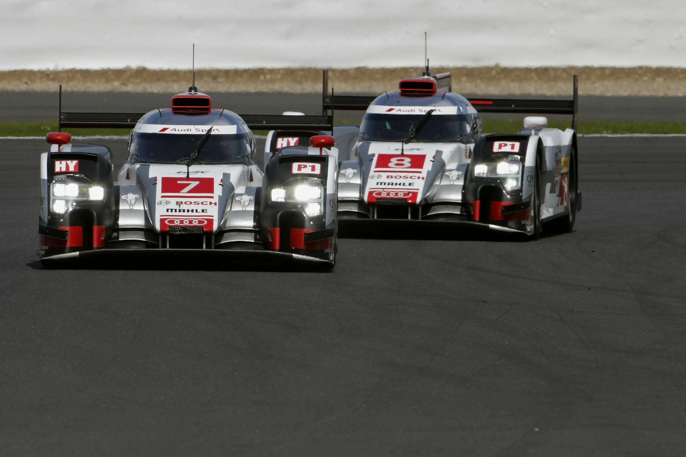 WEC Silverstone 2015 - Audi R18 e-tron quattro #7 (Audi Sport Team Joest), Marcel Fässler, André Lotterer, Benoît Tréluyer