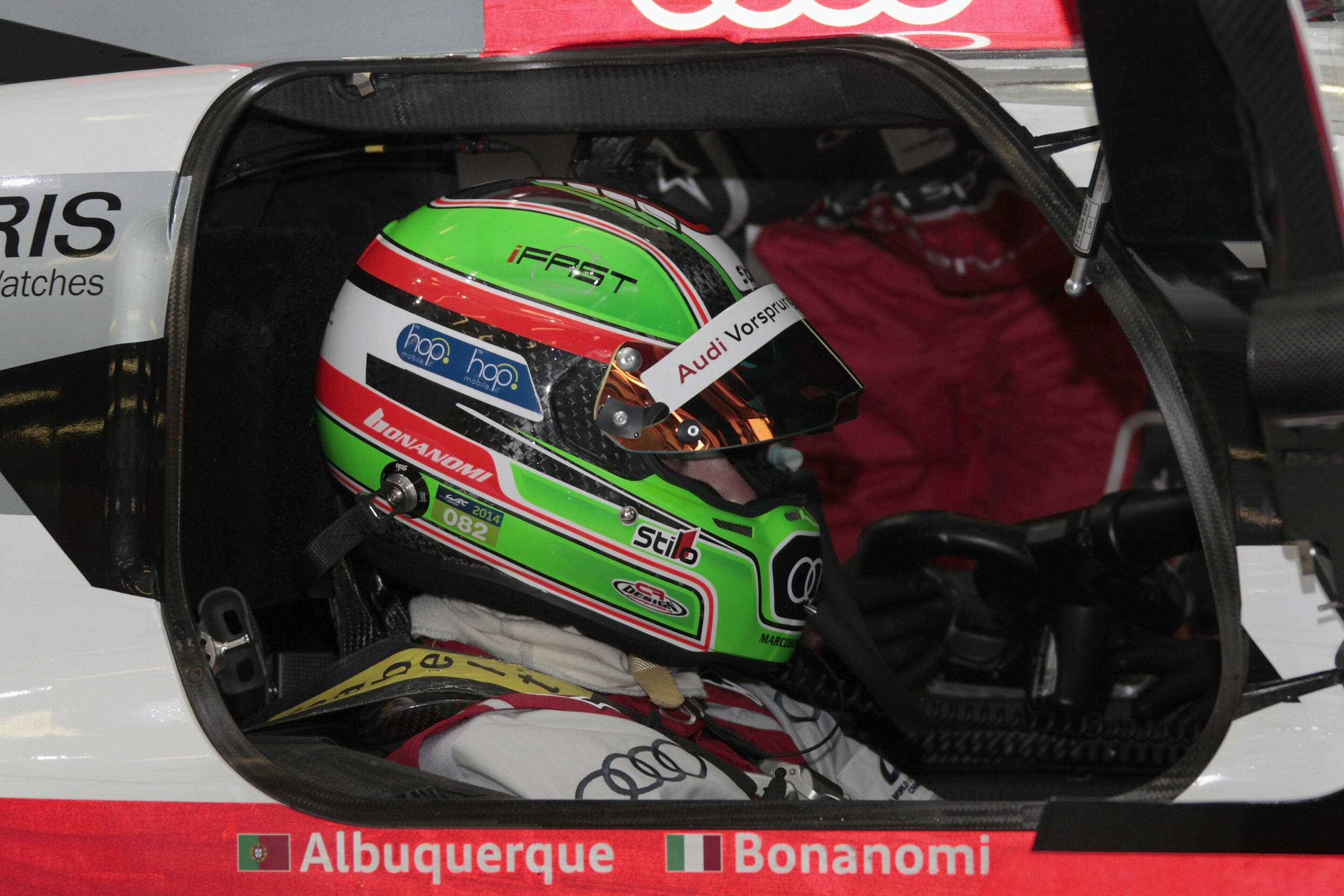 WEC 2015 Diverses - Marco Bonanomi und Filipe Albuquerque teilten sich 2014 ein Cockpit bei zwei WEC-Läufen