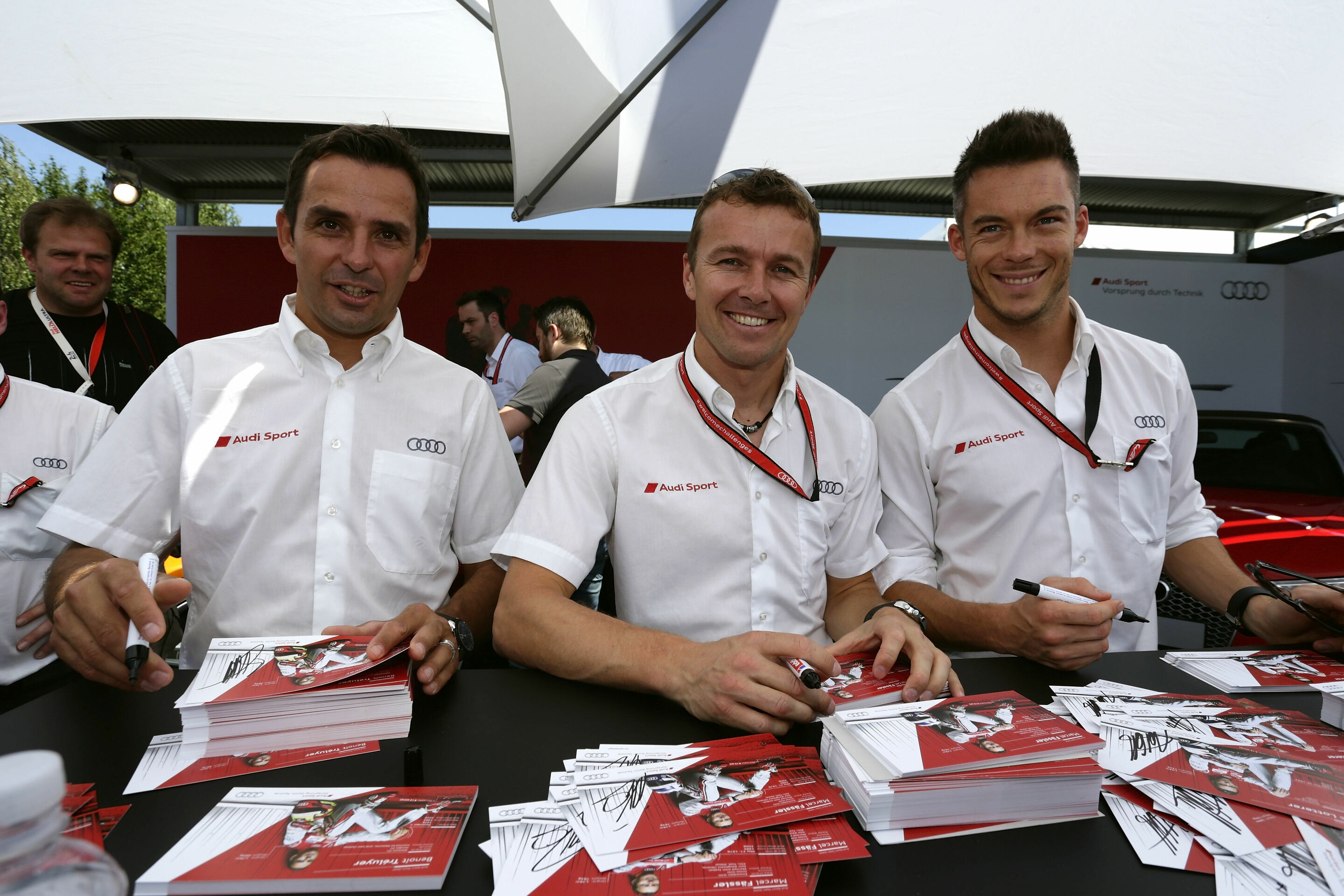 WEC 2015 Various - Benoît Tréluyer, Marcel Fässler, André Lotterer