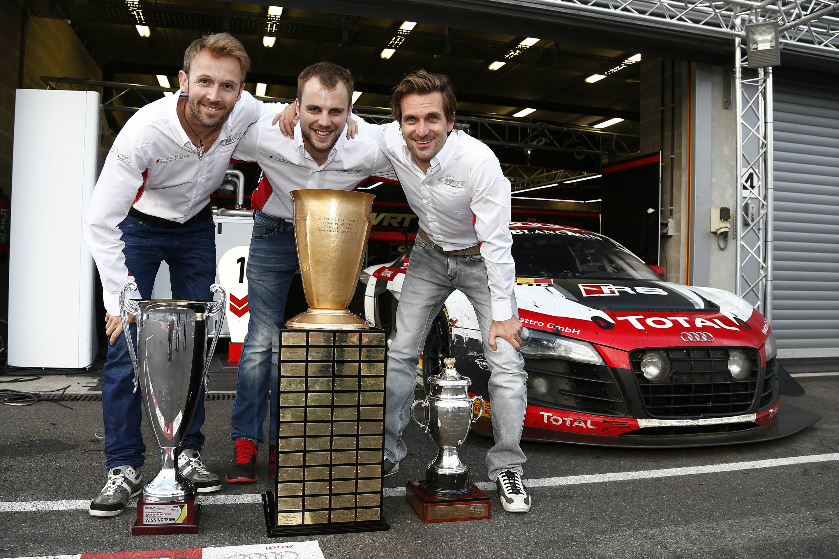 WEC 2015 Diverses - Auch das 24-Stunden-Rennen in Spa entschied René Rast 2014 für sich. Seine Teamkollegen waren Laurens Vanthoor und Markus Winkelhock