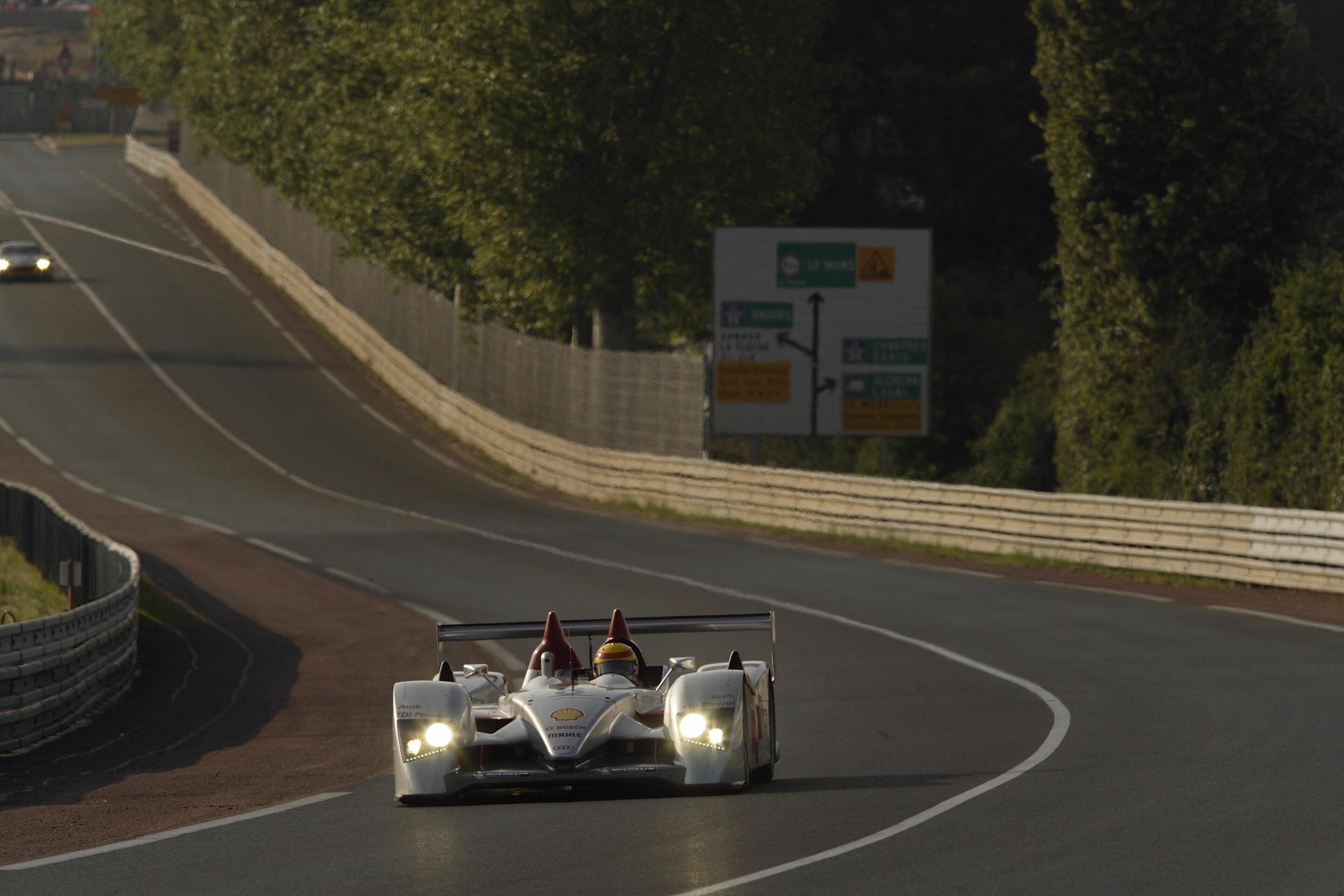 WEC 2015 Diverses - Frank Biela im siegreichen Audi R10 TDI in Le Mans 2006