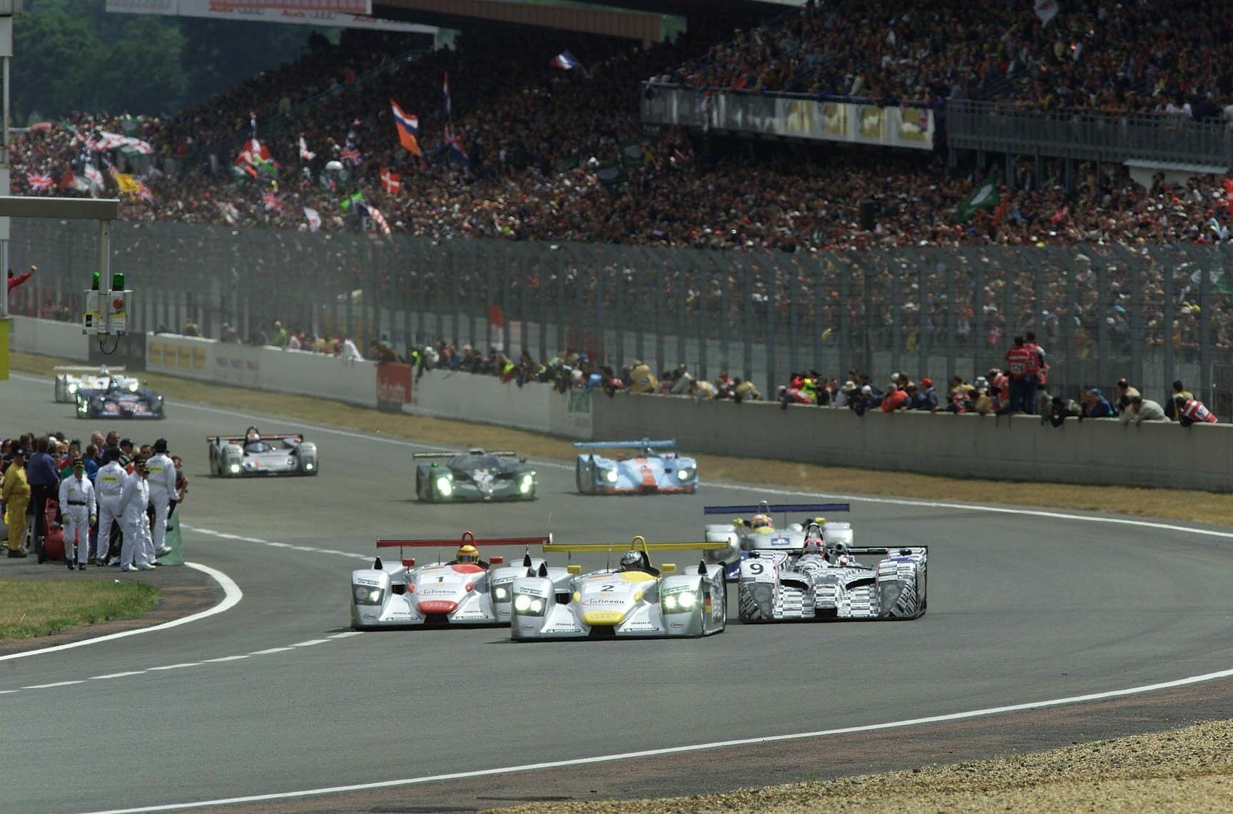 WEC 2015 Diverses - Audi R8 #2 (Audi Sport Team Joest), Laurent Aiello, Audi R8 #1 (Audi Sport Team Joest), Frank Biela