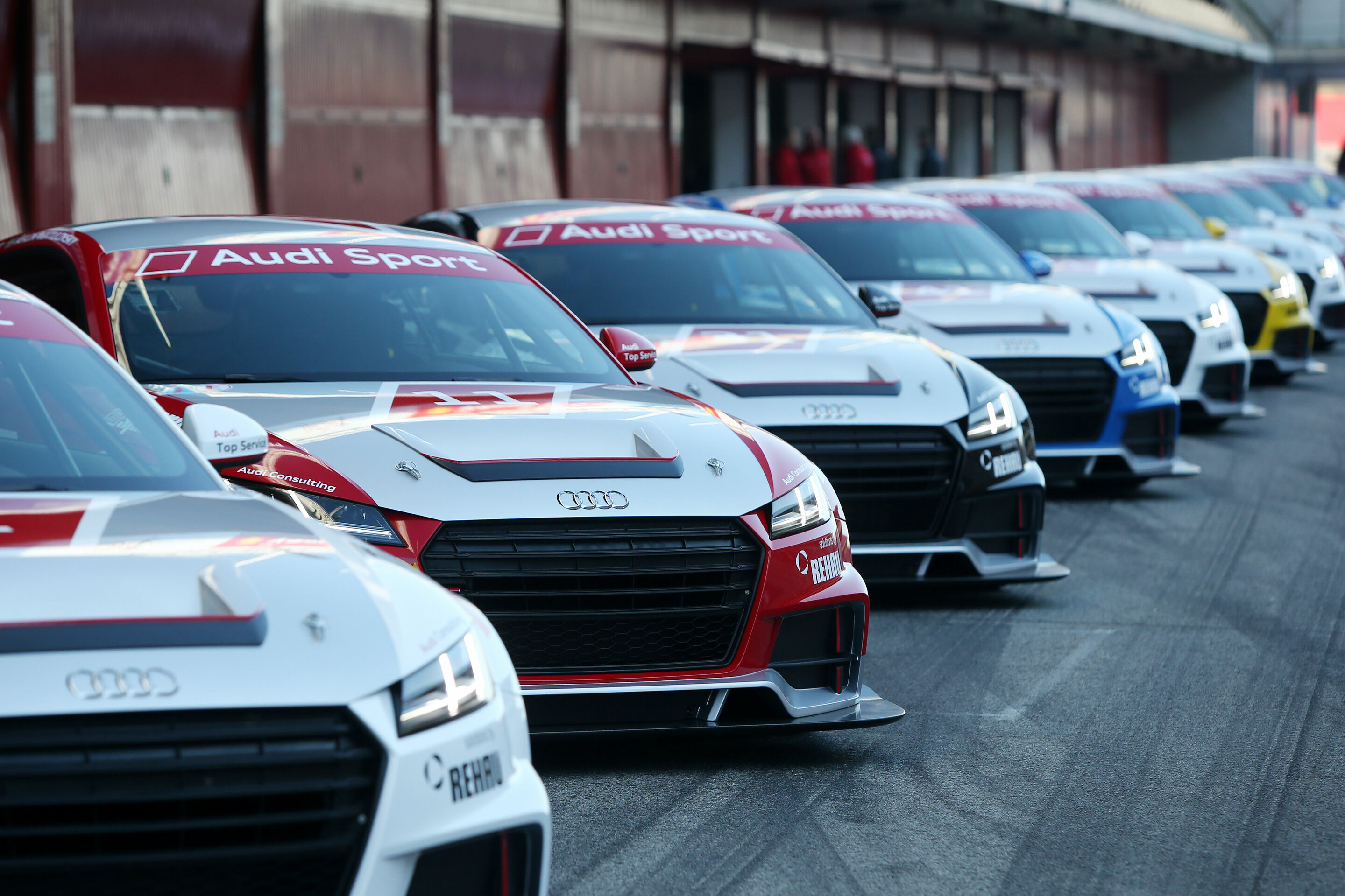 Audi Sport TT Cup Test Barcelona - Audi Sport TT Cup, Test Barcelona