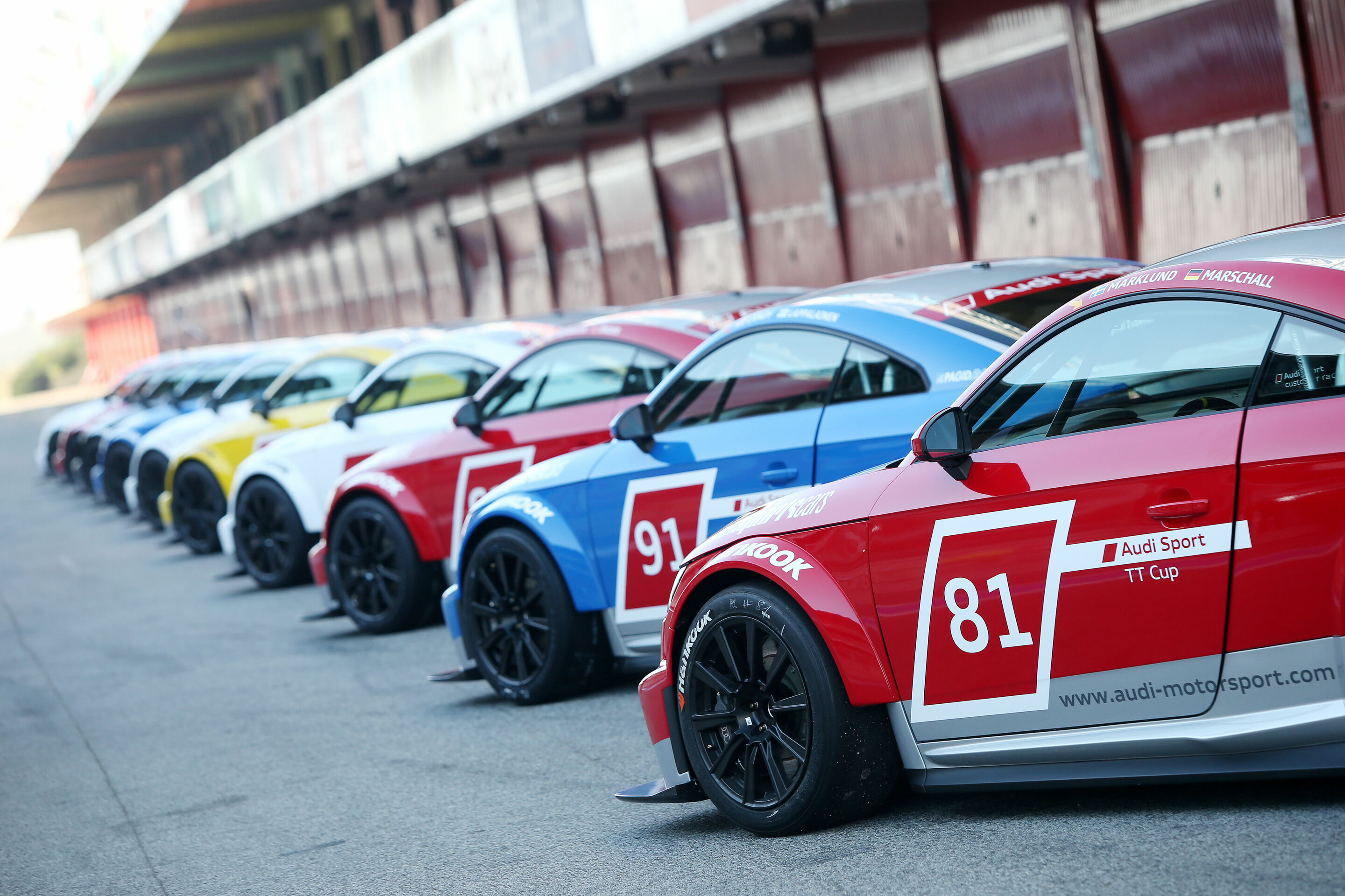 Audi Sport TT Cup Test Barcelona - Audi Sport TT Cup, Test Barcelona