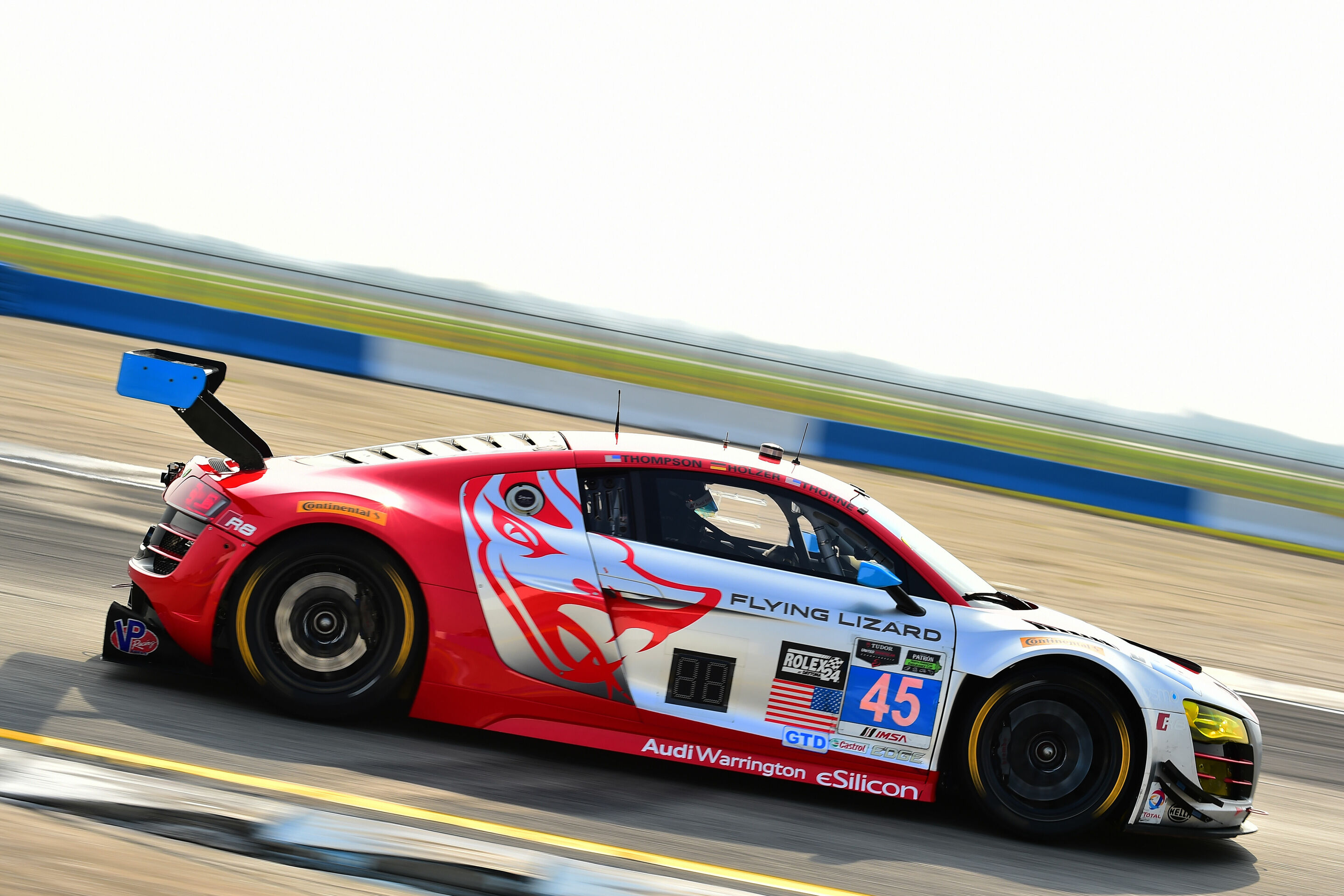 TUSC 2015 - Audi R8 LMS #45 (Flying Lizard Motorsports), Marco Holzer/Colin Thompson/Robert Thorne