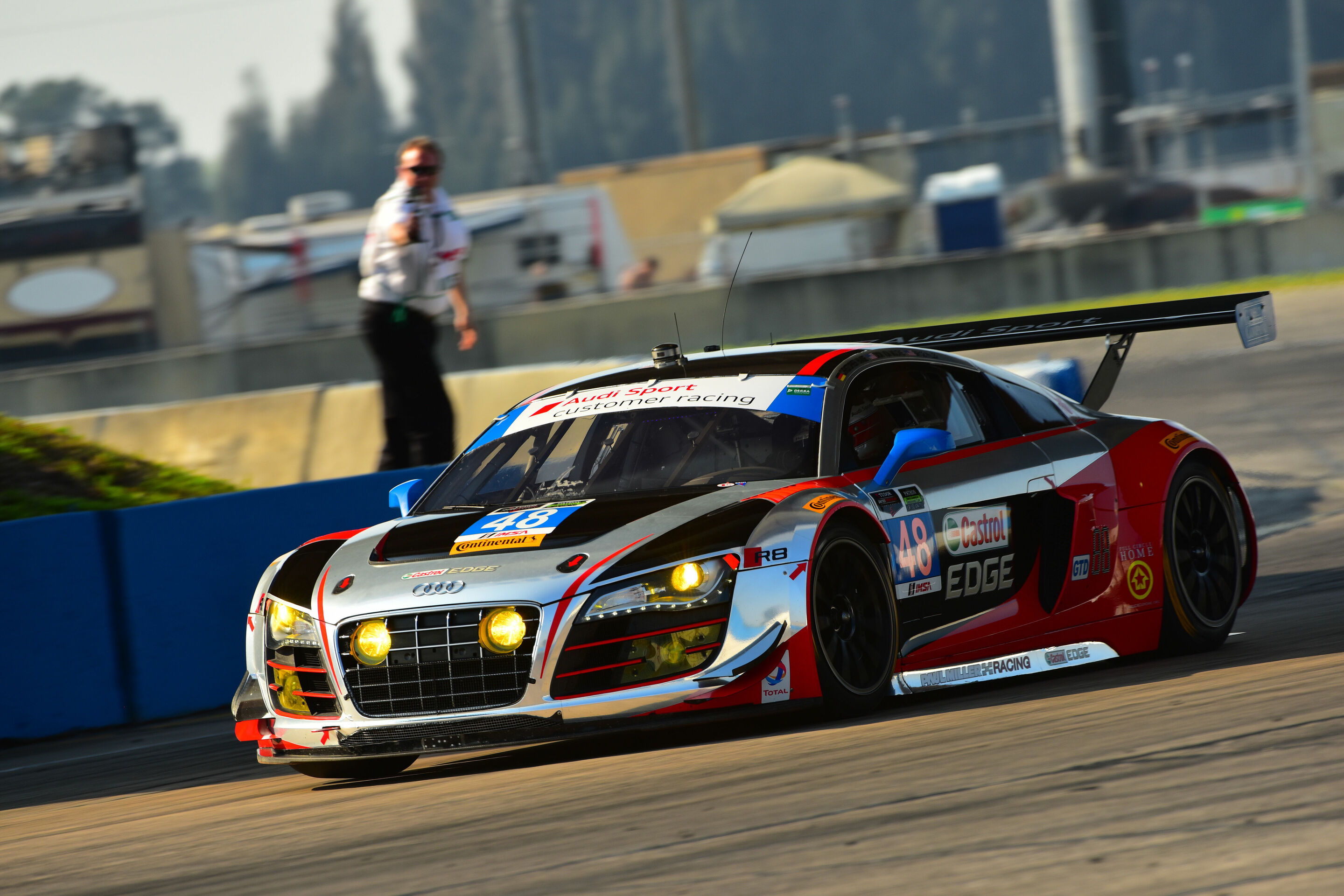 TUSC 2015 - Audi R8 LMS #48 (Paul Miller Racing), Christopher Haase/Bryce Miller/Dion von Moltke