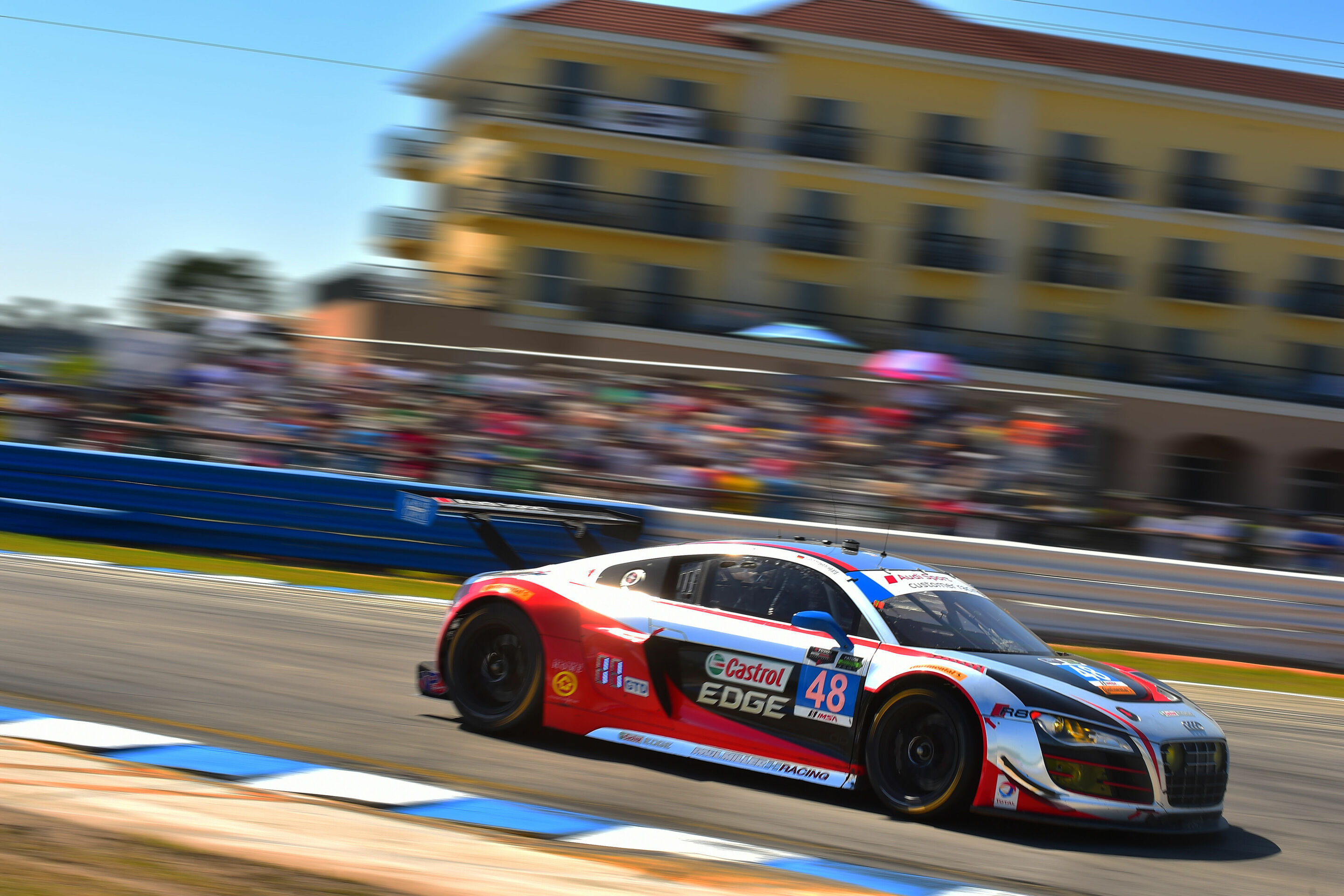 TUSC 2015 - Audi R8 LMS #48 (Paul Miller Racing), Christopher Haase/Bryce Miller/Dion von Moltke