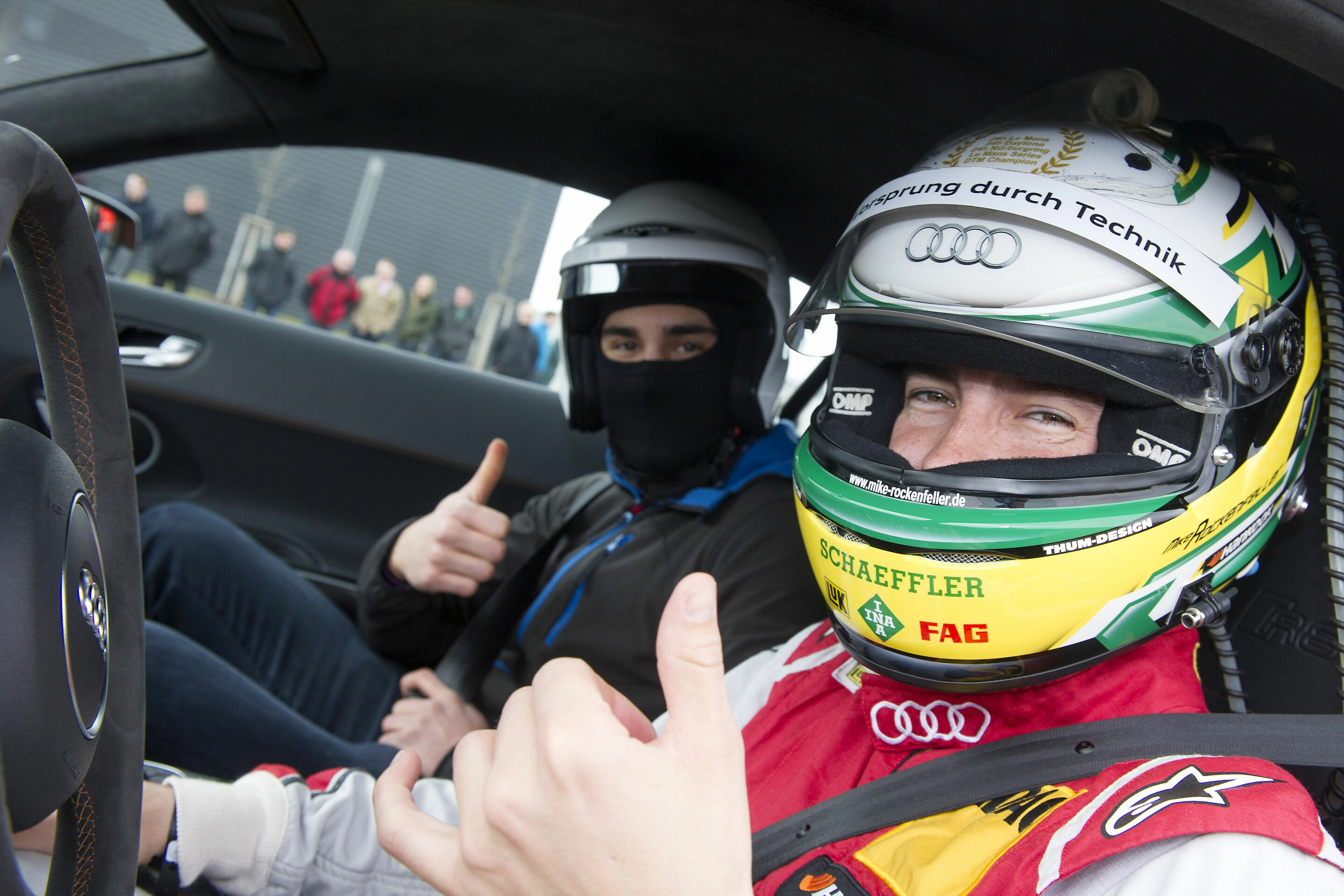 Audi Sport Familientag 2015 - Familientag Audi Neuburg, Mike Rockenfeller