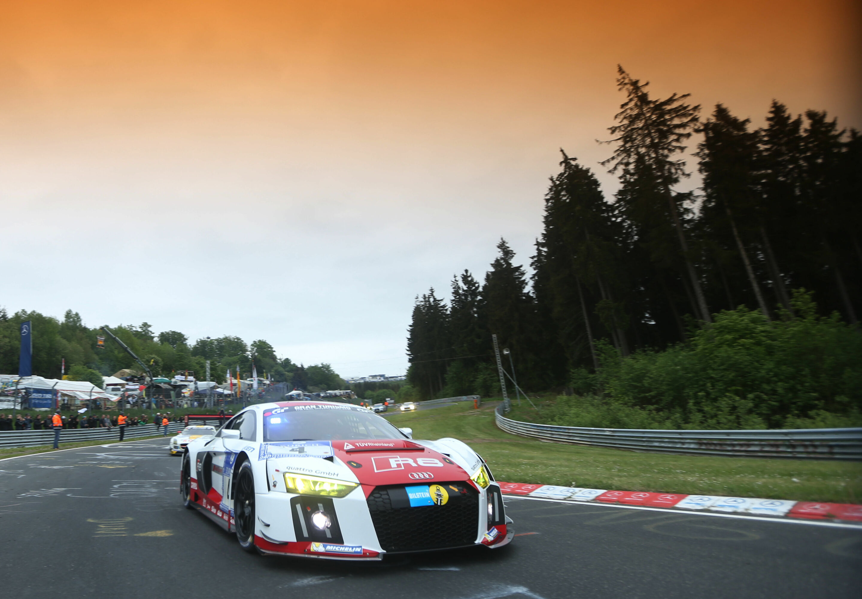 24 Hours Nürburgring 2015 - Audi R8 LMS #4 (Audi Sport Team Phoenix), Marc Basseng/Marcel Fässler/Mike Rockenfeller/Frank Stippler