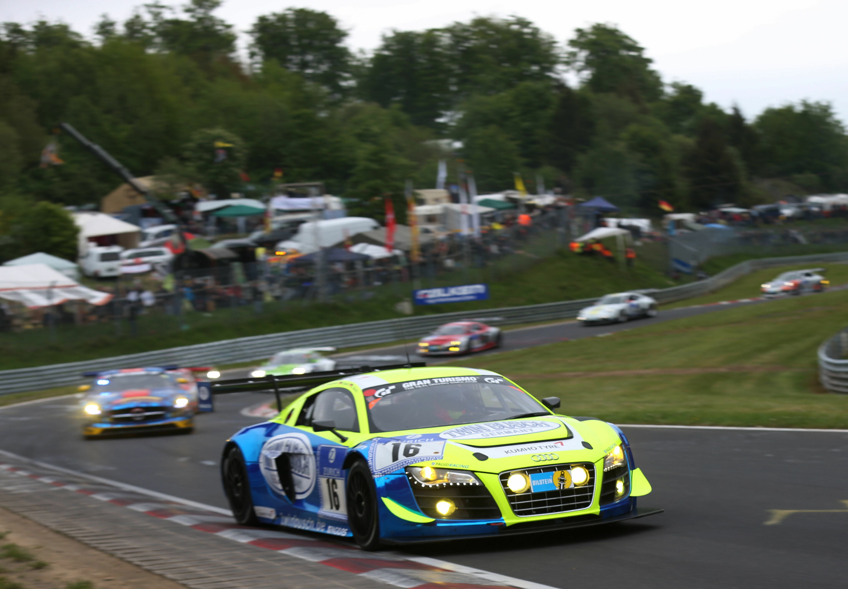 24 Hours Nürburgring 2015 - Audi R8 LMS ultra #16 (Twin Busch Motorsport), Dennis Busch/Marc Busch/Christiaan Frankenhout