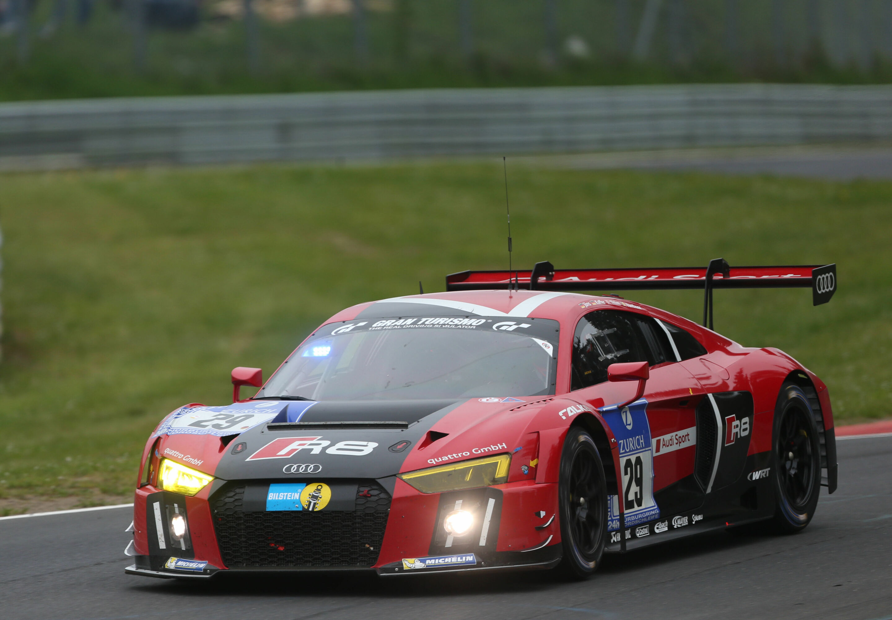 24 Hours Nürburgring 2015 - Audi R8 LMS #29 (Audi Sport Team WRT), Christer Jöns/Pierre Kaffer/Nicki Thiim/Laurens Vanthoor