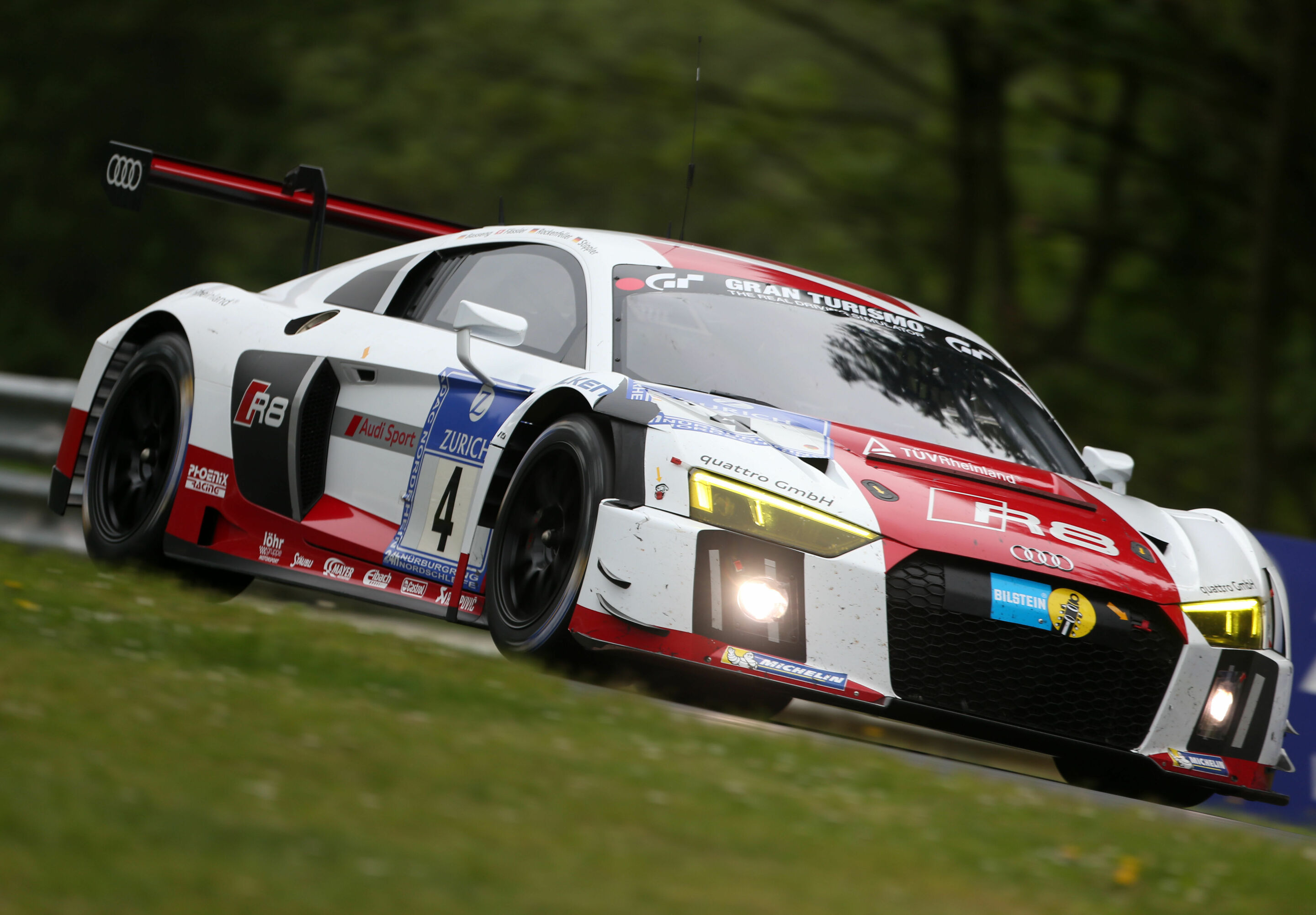 24 Hours Nürburgring 2015 - Audi R8 LMS #4 (Audi Sport Team Phoenix), Marc Basseng/Marcel Fässler/Mike Rockenfeller/Frank Stippler