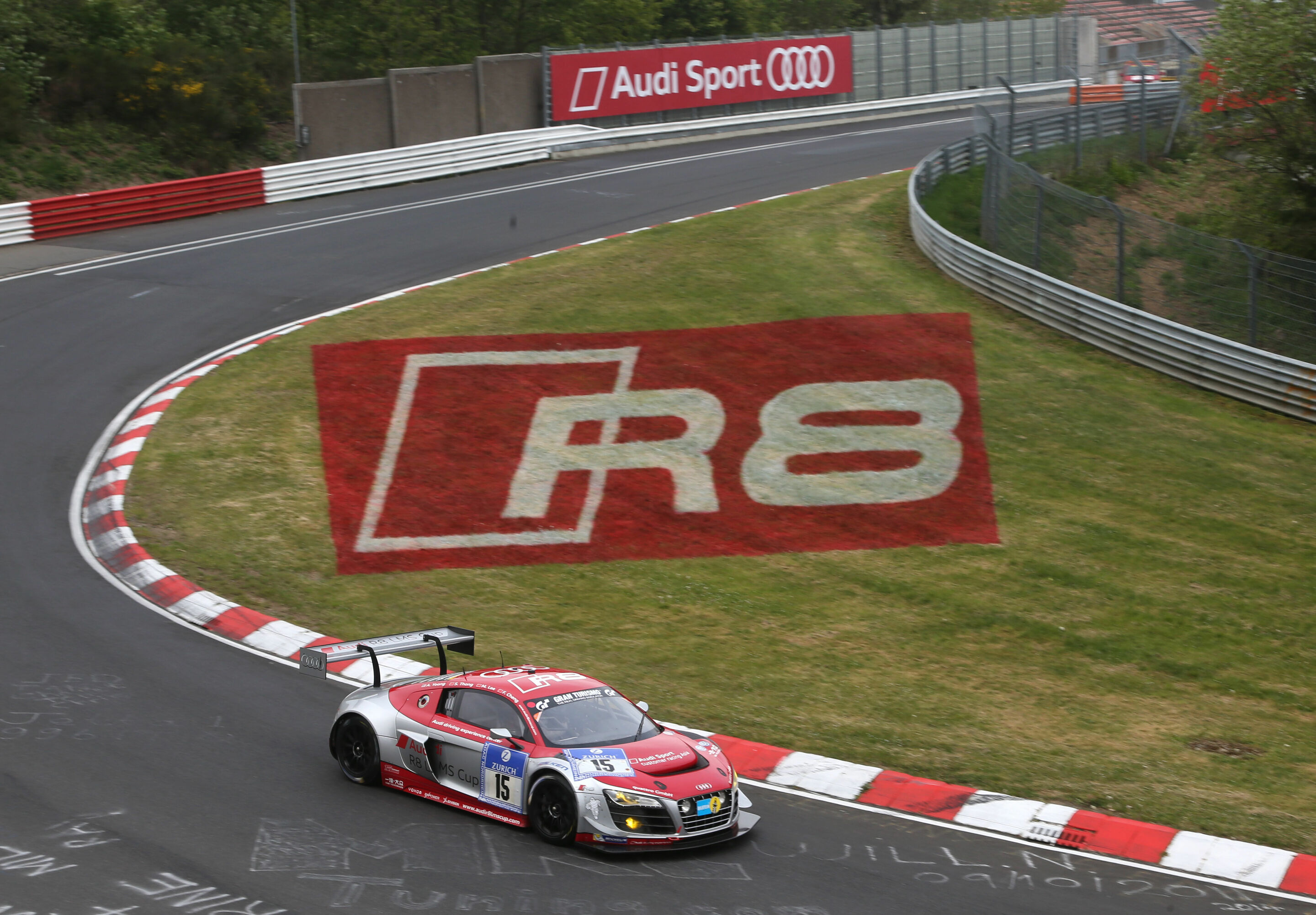 24 Hours Nürburgring 2015 - Audi R8 LMS ultra #15 (Audi race experience), Franky Congfu Cheng/Marchy Lee/Shaun Thong/Alex Yoong