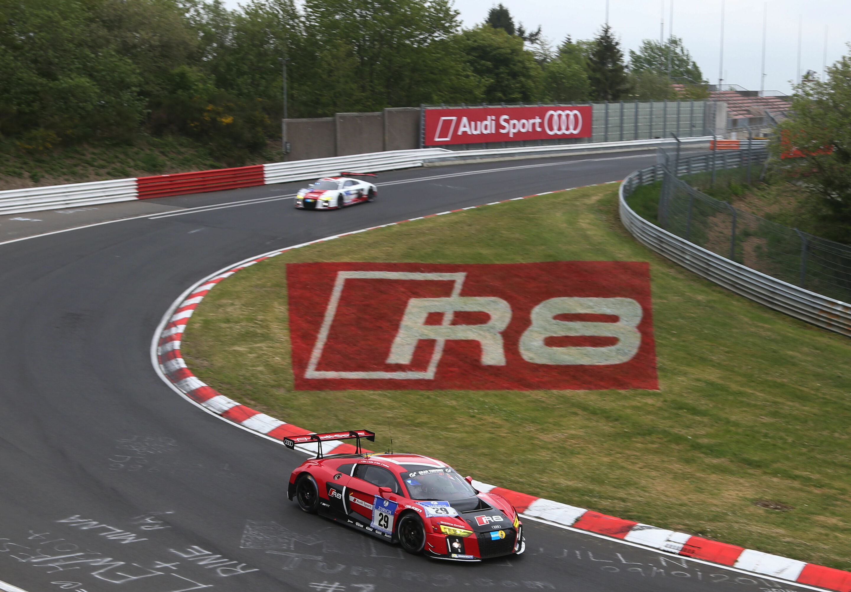 24 Hours Nürburgring 2015 - Audi R8 LMS #29 (Audi Sport Team WRT), Christer Jöns/Pierre Kaffer/Nicki Thiim/Laurens Vanthoor