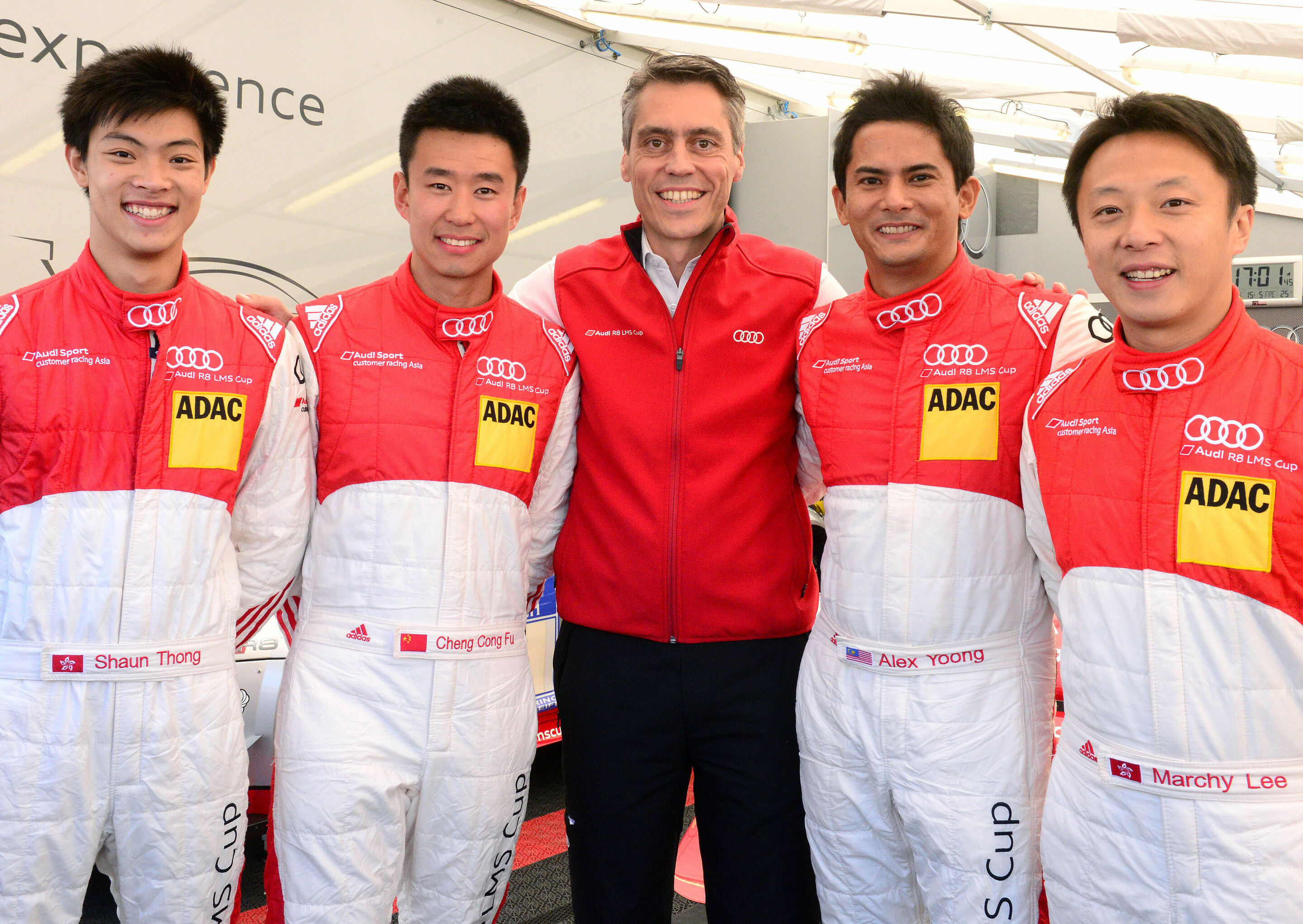 24 Hours Nürburgring 2015 - Shaun Thong, Congfu Cheng, Rene Koneberg, Alex Yoong, Marchy Lee