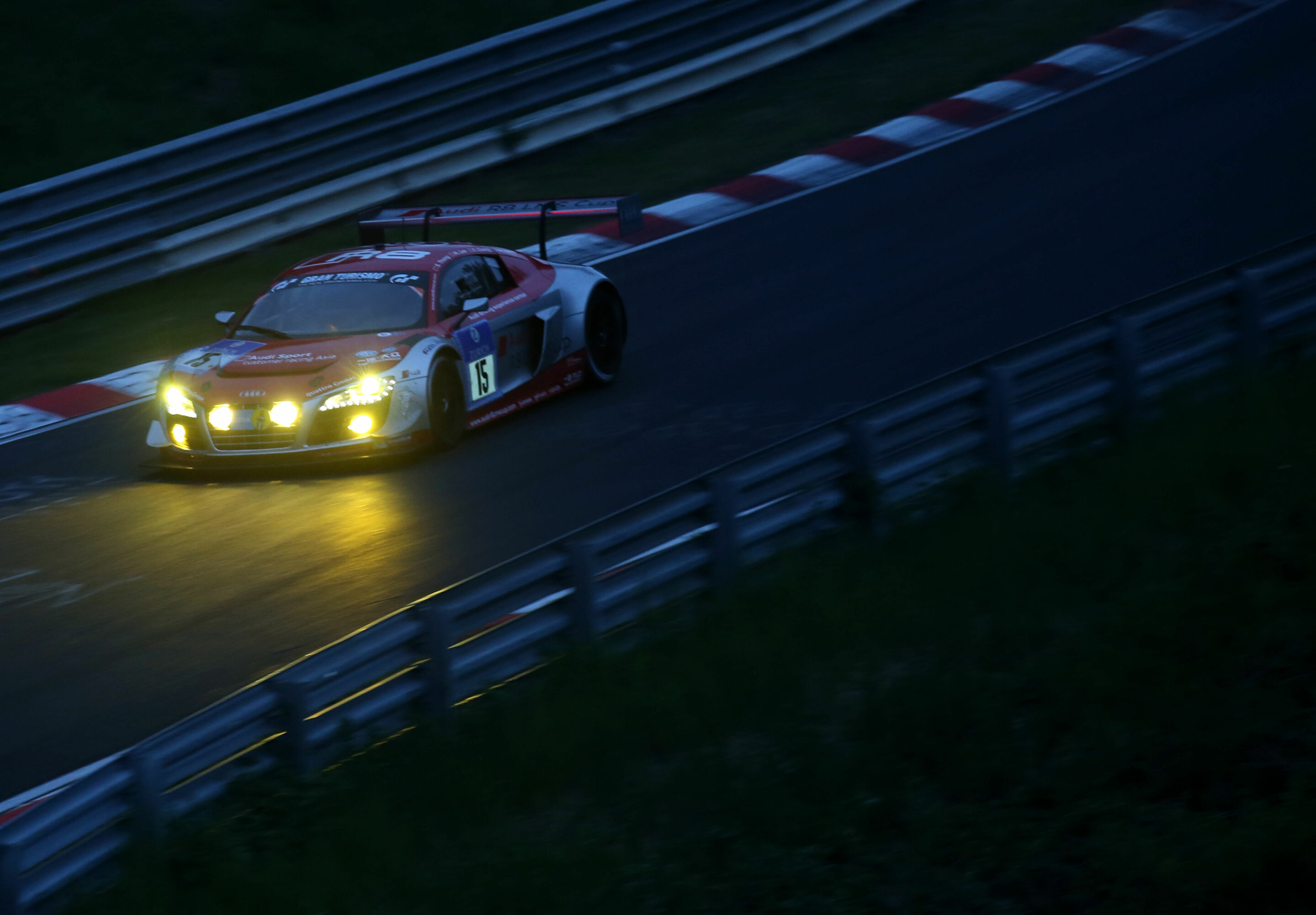 Nürburgring 24 Hours 2015 - Audi R8 LMS ultra #15 (Audi race experience), Franky Congfu Cheng/Marchy Lee/Shaun Thong/Alex Yoong