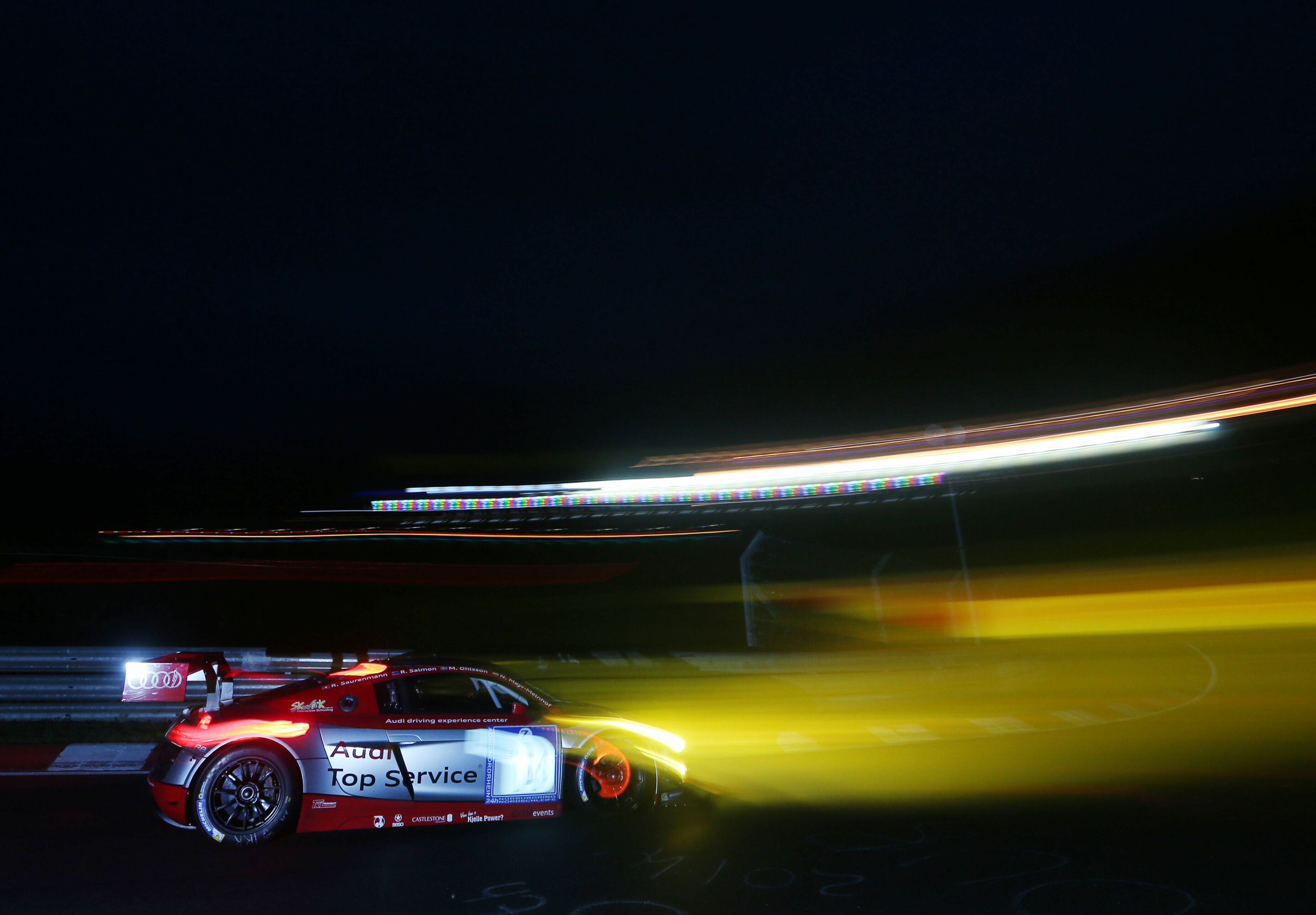 Nürburgring 24 Hours 2015 - Audi R8 LMS ultra #14 (Audi race experience), Niki Mayr-Melnhof/Micke Ohlsson/Rod Salmon/Ronnie Saurenmann
