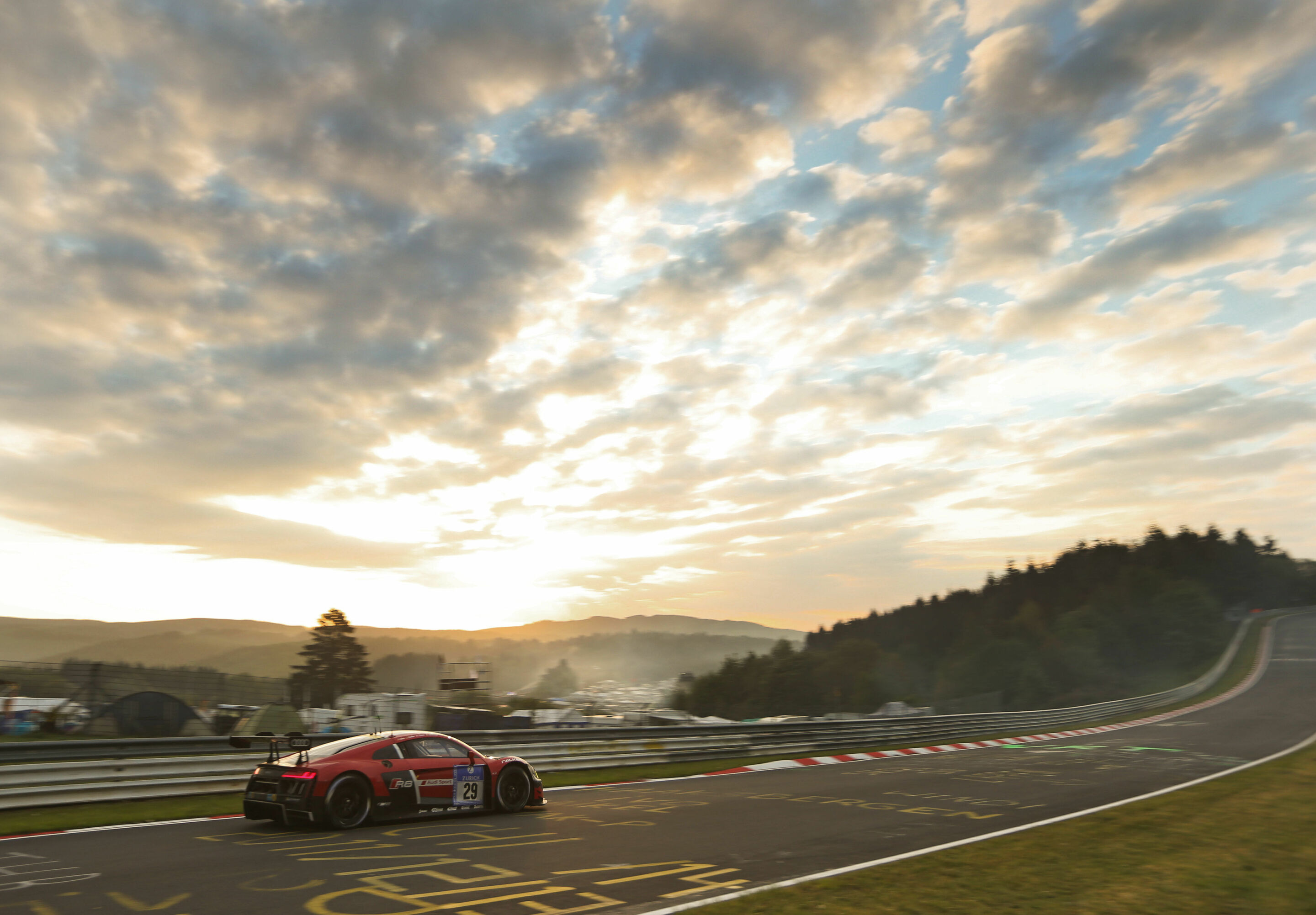Nürburgring 24 Hours 2015 - Audi R8 LMS #29 (Audi Sport Team WRT), Christer Jöns/Pierre Kaffer/Nicki Thiim/Laurens Vanthoor