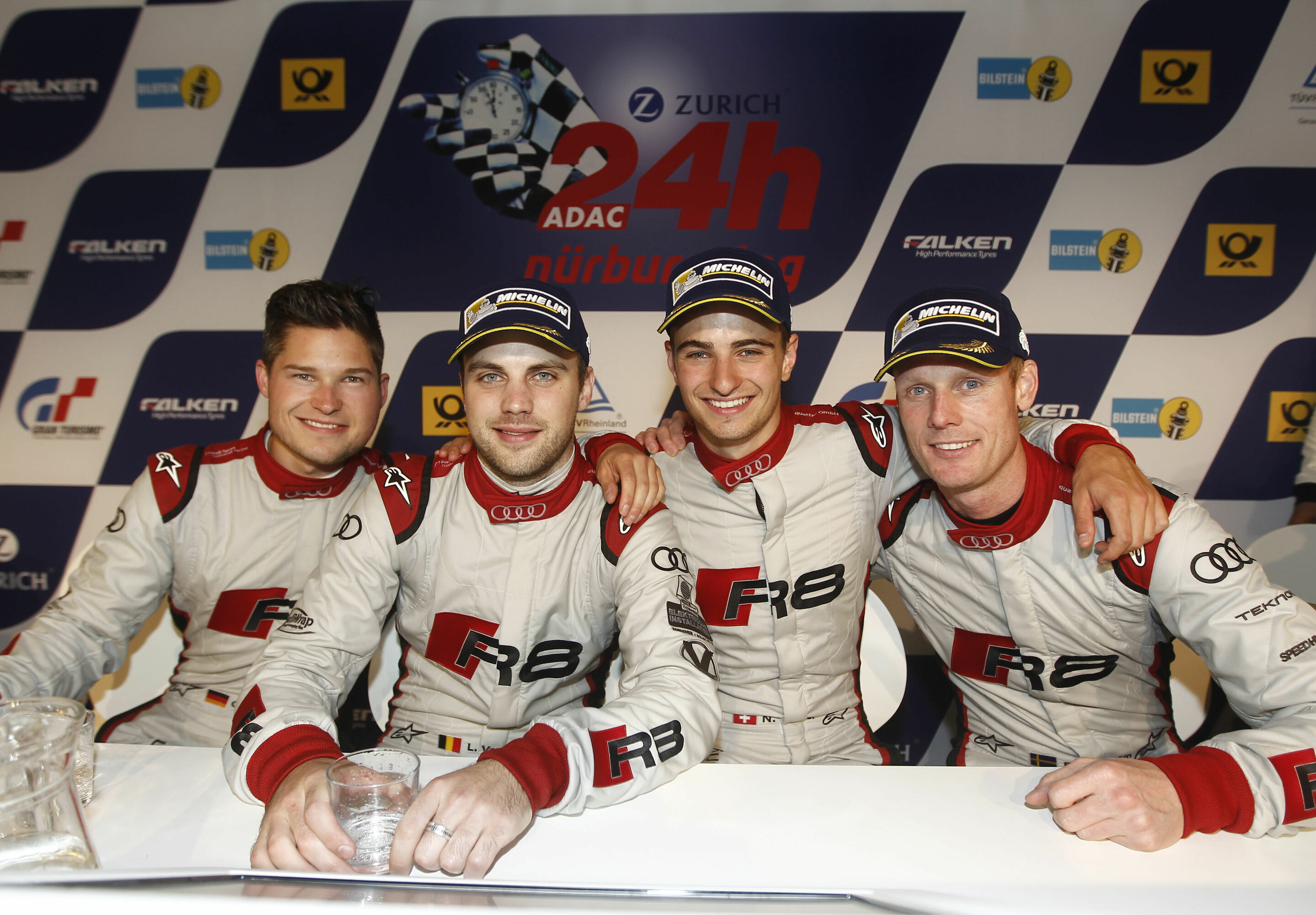 24 Hours Nürburgring 2015 - Christopher Mies, Laurens Vanthoor, Nico Müller, Edward Sandström