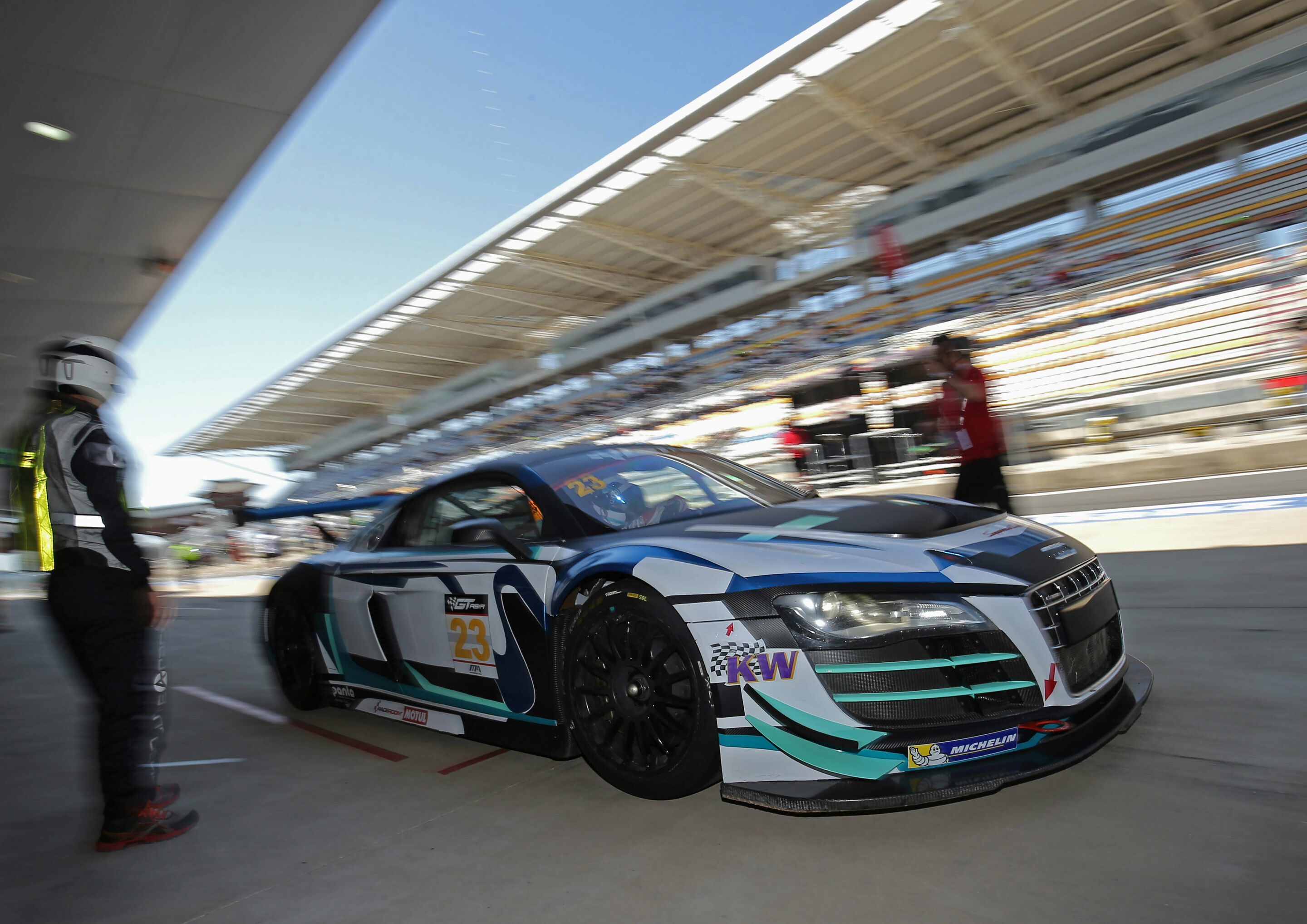 GT Asia 2015 - Audi R8 LMS #23 (Absolute Racing), Jerry Wang