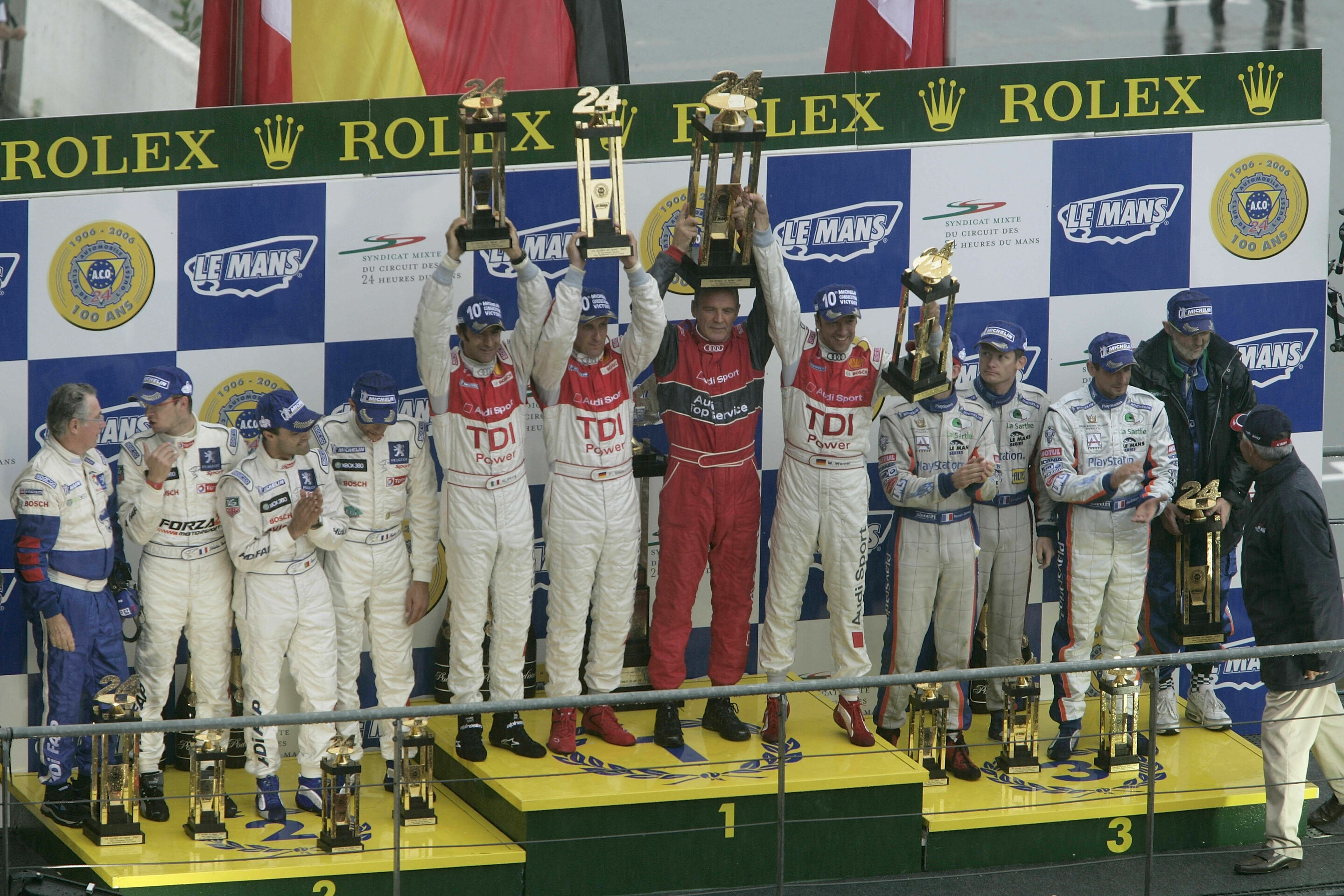 WEC Diverses 2015 - Podium Le Mans 2007
