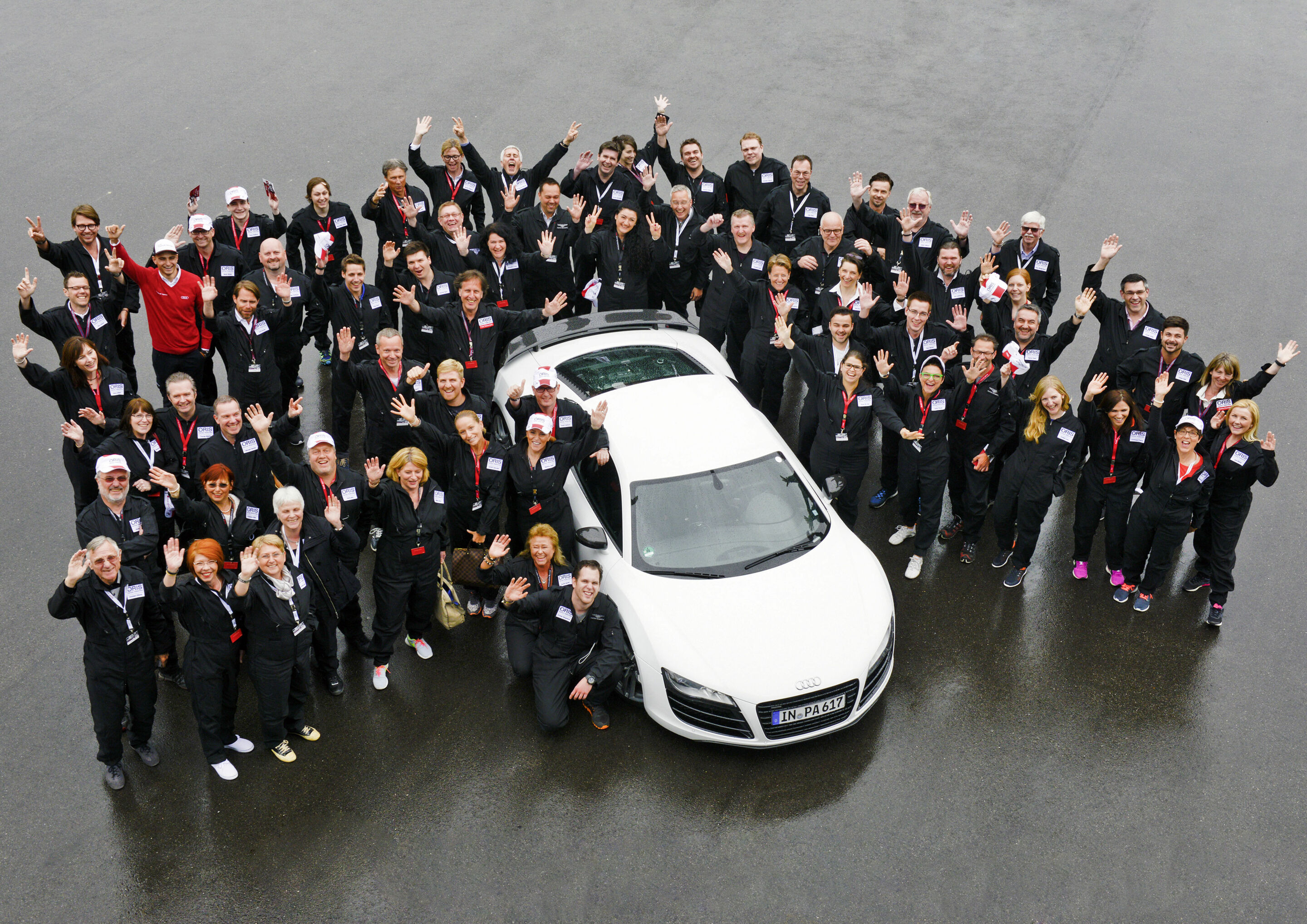 Visting Neuburg - Watch experts of Oris pick up speed with Audi driving experience