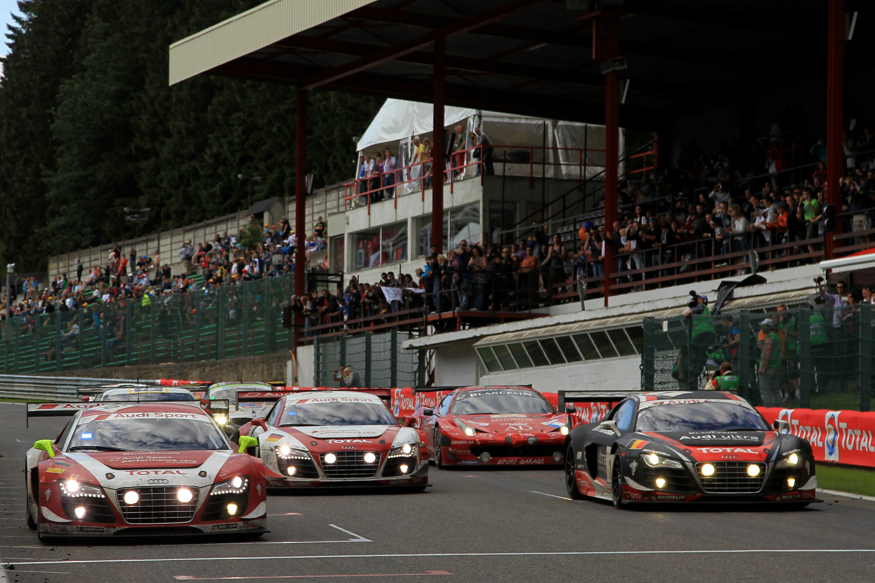 Audi Motorsport History - 2012: Second victory in a row in the Spa 24 Hours