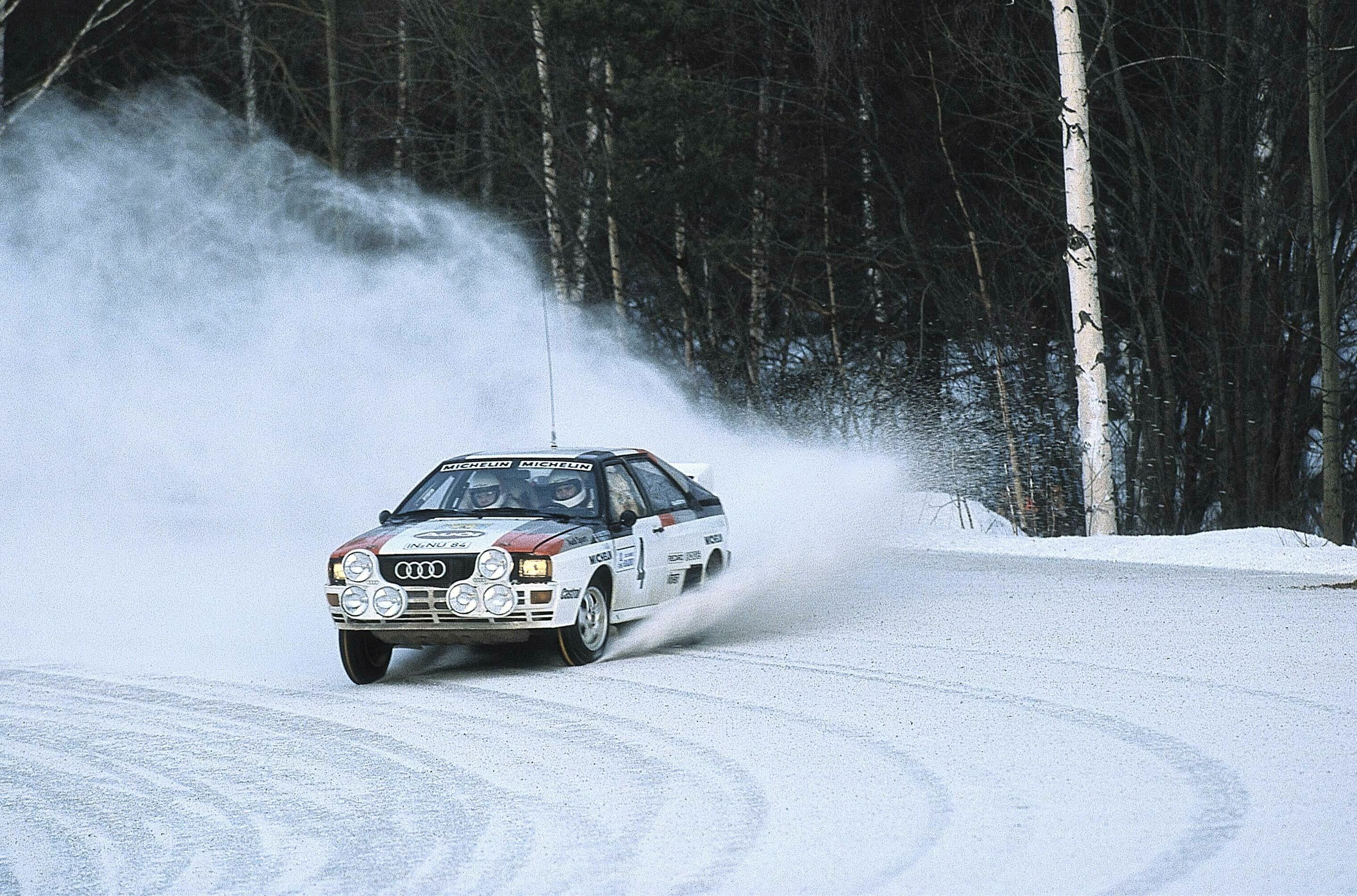 Audi Motorsport History - 1981: Audi revolutionized the World Rally Championship with the "original" quattro