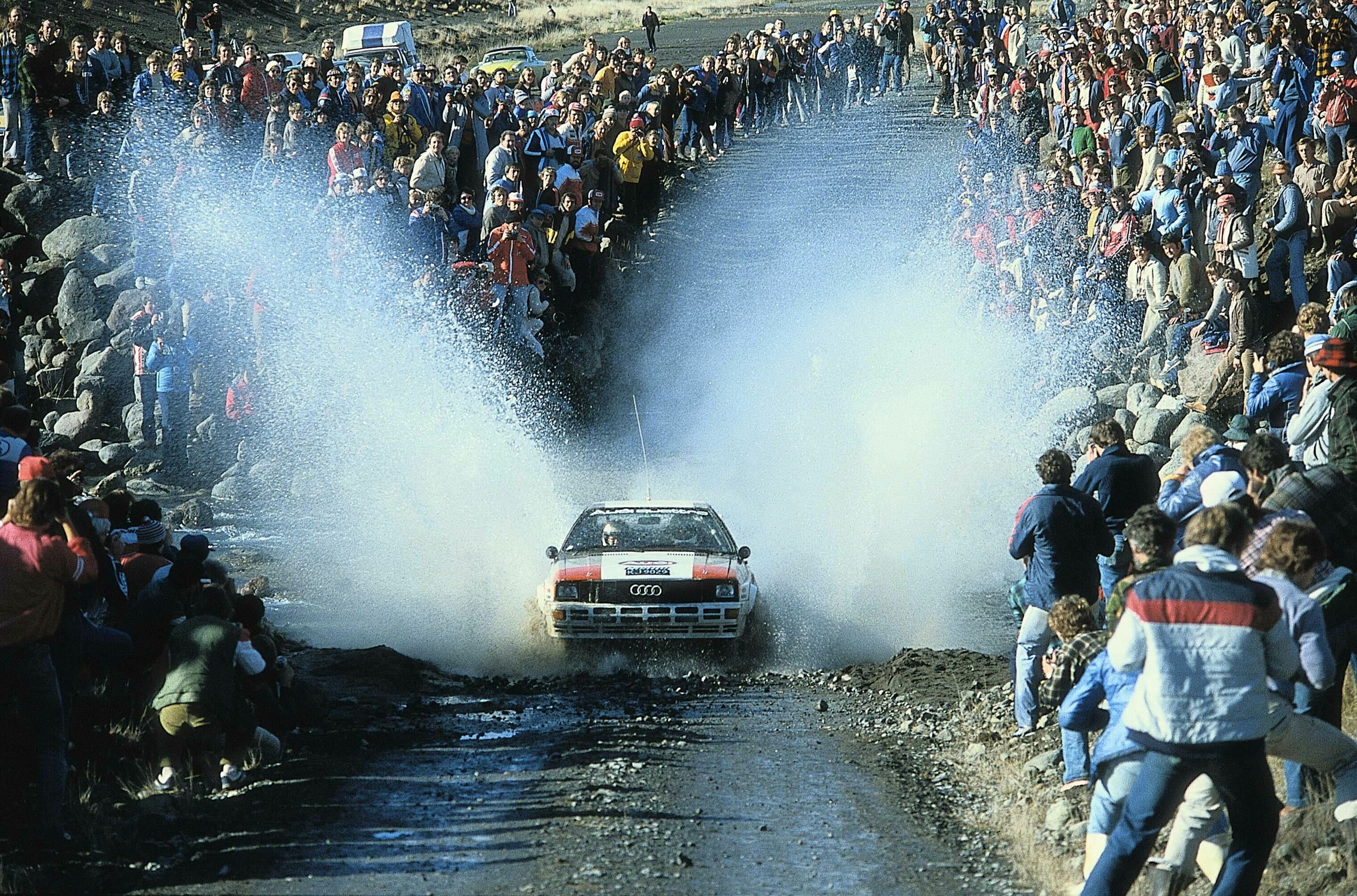 Audi Motorsport Historie - 1982: Audi sichert sich die Rallye-Markenweltmeisterschaft