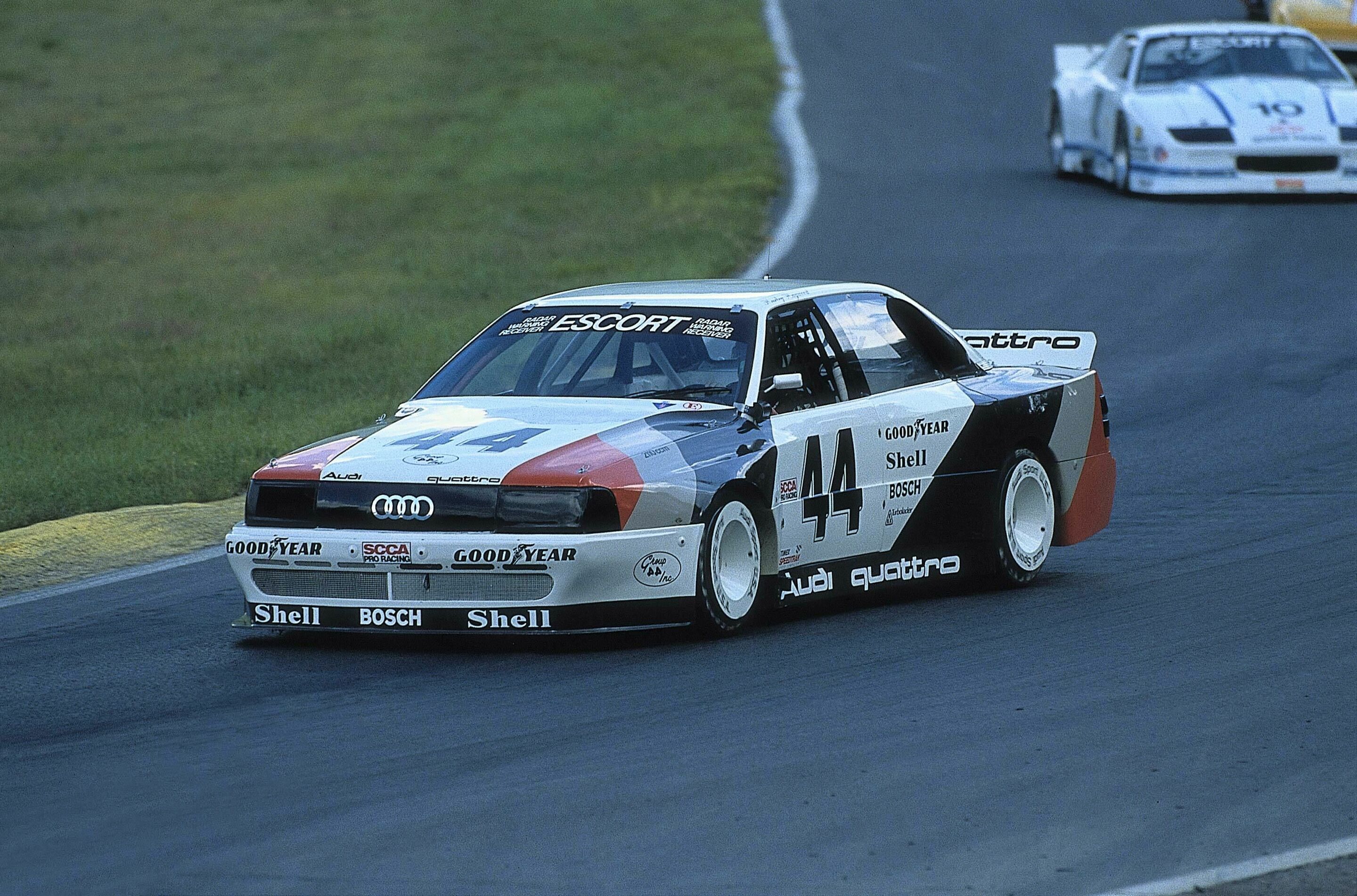 Audi Motorsport Historie - 1988: Audi gewinnt acht TransAm-Rennen