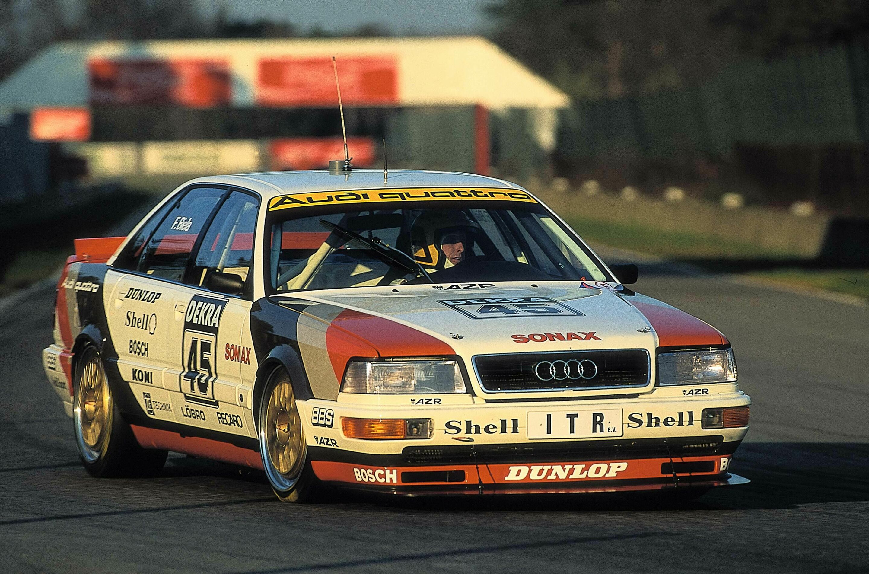 Audi Motorsport History - 1991: Audi becomes the first manufacturerer to defend its DTM title