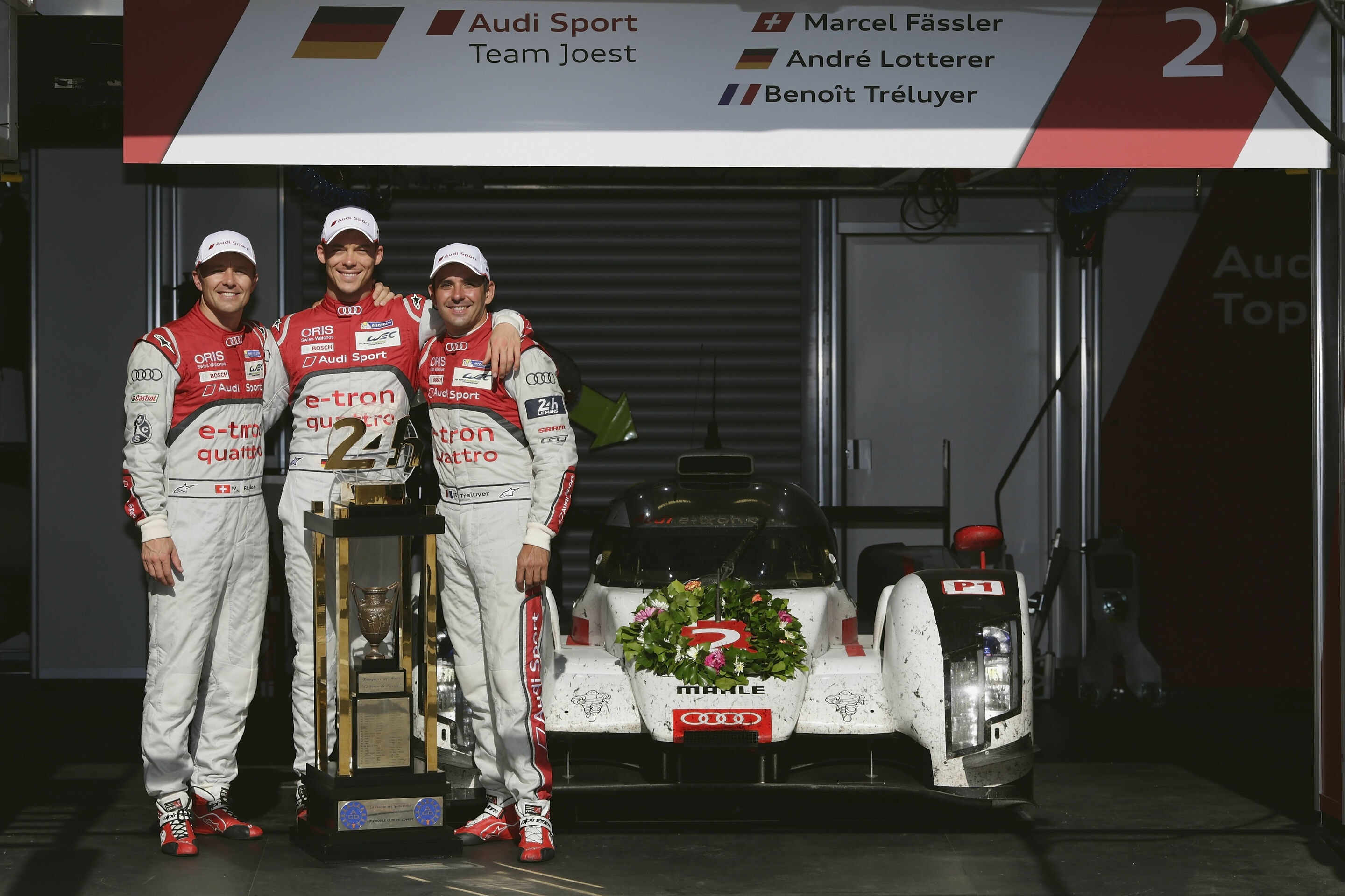 Audi Motorsport Historie - 2014: Der 13. Le-Mans-Sieg für Audi