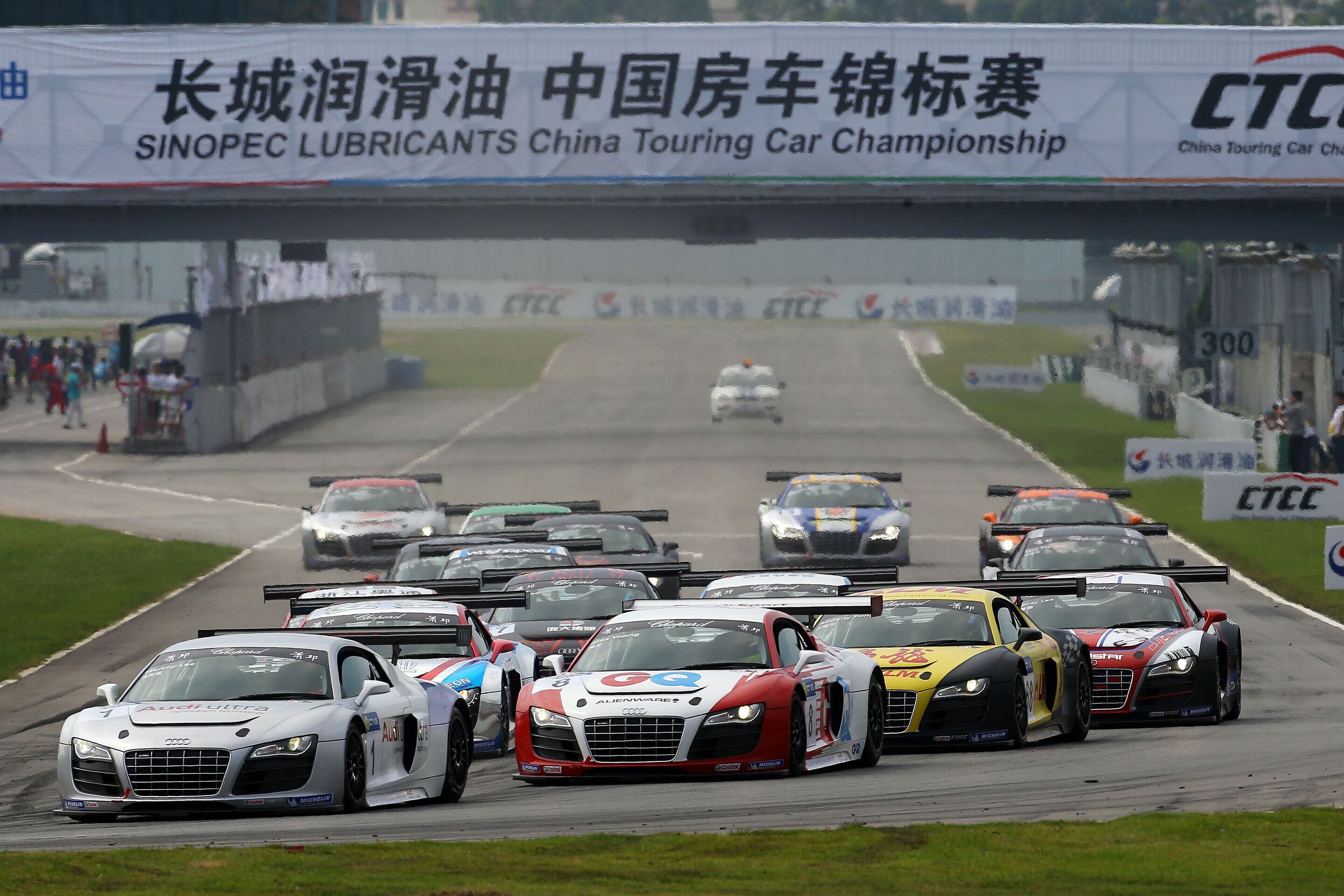 Audi Motorsport History - 2012: Debut of the Audi R8 LMS Cup in Asia
