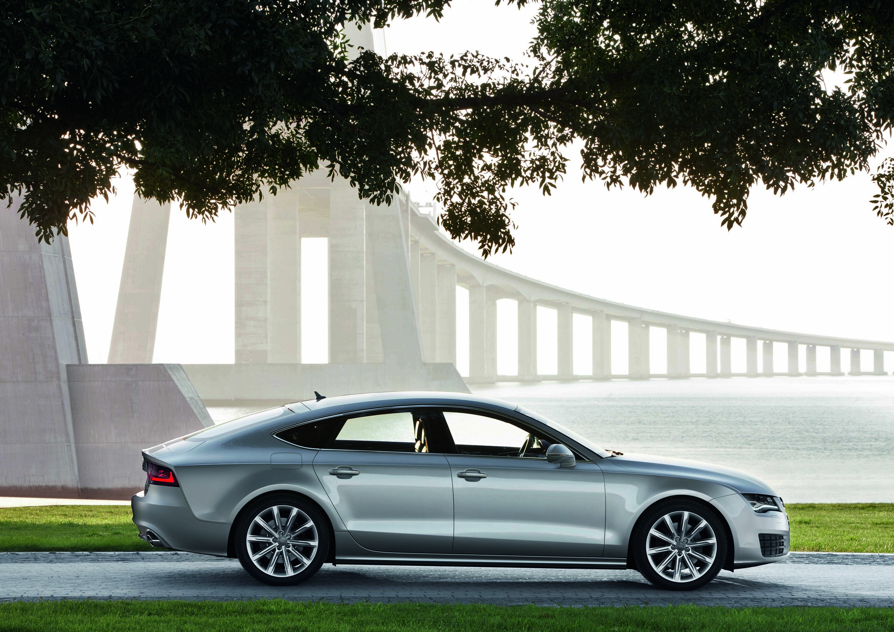 Audi A7 Sportback - Farbe: Eissilber